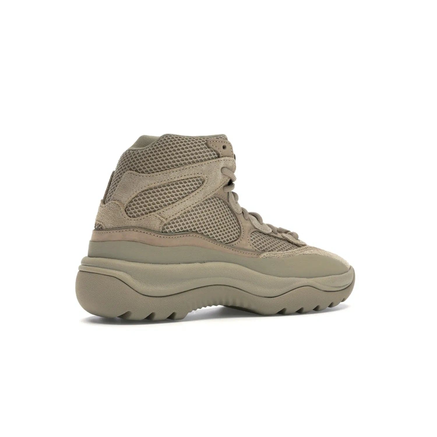adidas Yeezy Desert Boot Rock - Image 34 - Only at www.BallersClubKickz.com - #
This season, make a fashion statement with the adidas Yeezy Desert Boot Rock. Nubuck and suede upper offers tonal style while the grooved sole provides traction and stability. Get yours in April 2019.
