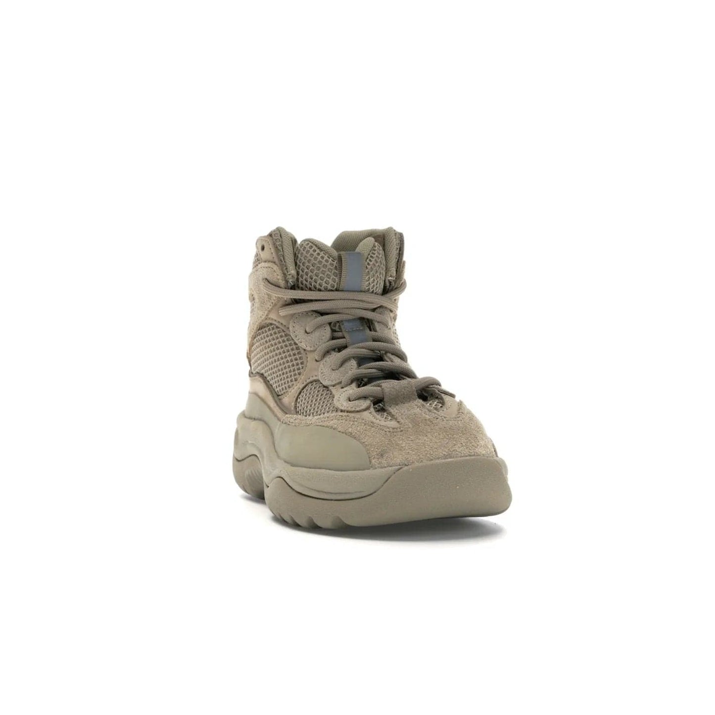 adidas Yeezy Desert Boot Rock - Image 8 - Only at www.BallersClubKickz.com - #
This season, make a fashion statement with the adidas Yeezy Desert Boot Rock. Nubuck and suede upper offers tonal style while the grooved sole provides traction and stability. Get yours in April 2019.