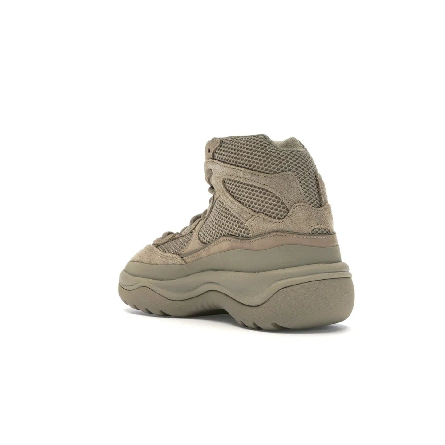 adidas Yeezy Desert Boot Rock - Image 24 - Only at www.BallersClubKickz.com - #
This season, make a fashion statement with the adidas Yeezy Desert Boot Rock. Nubuck and suede upper offers tonal style while the grooved sole provides traction and stability. Get yours in April 2019.