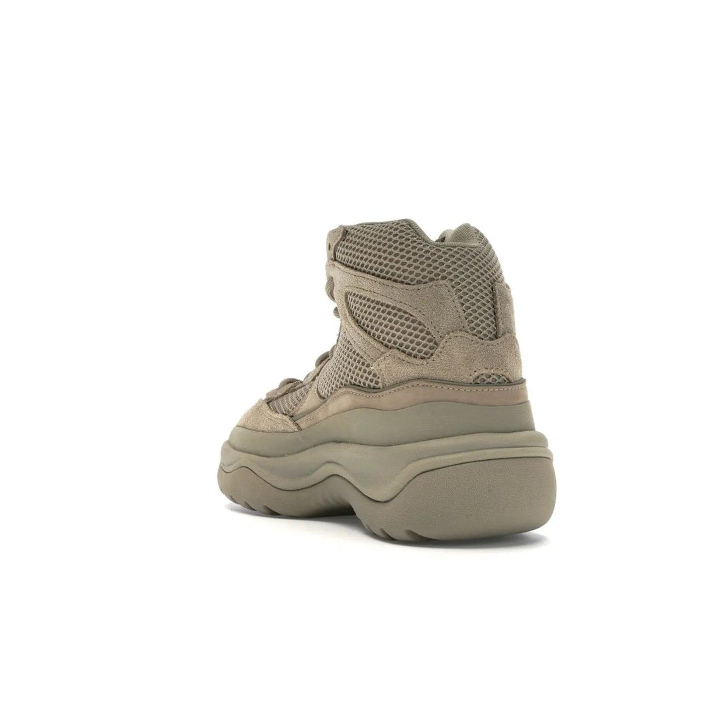 adidas Yeezy Desert Boot Rock - Image 25 - Only at www.BallersClubKickz.com - #
This season, make a fashion statement with the adidas Yeezy Desert Boot Rock. Nubuck and suede upper offers tonal style while the grooved sole provides traction and stability. Get yours in April 2019.