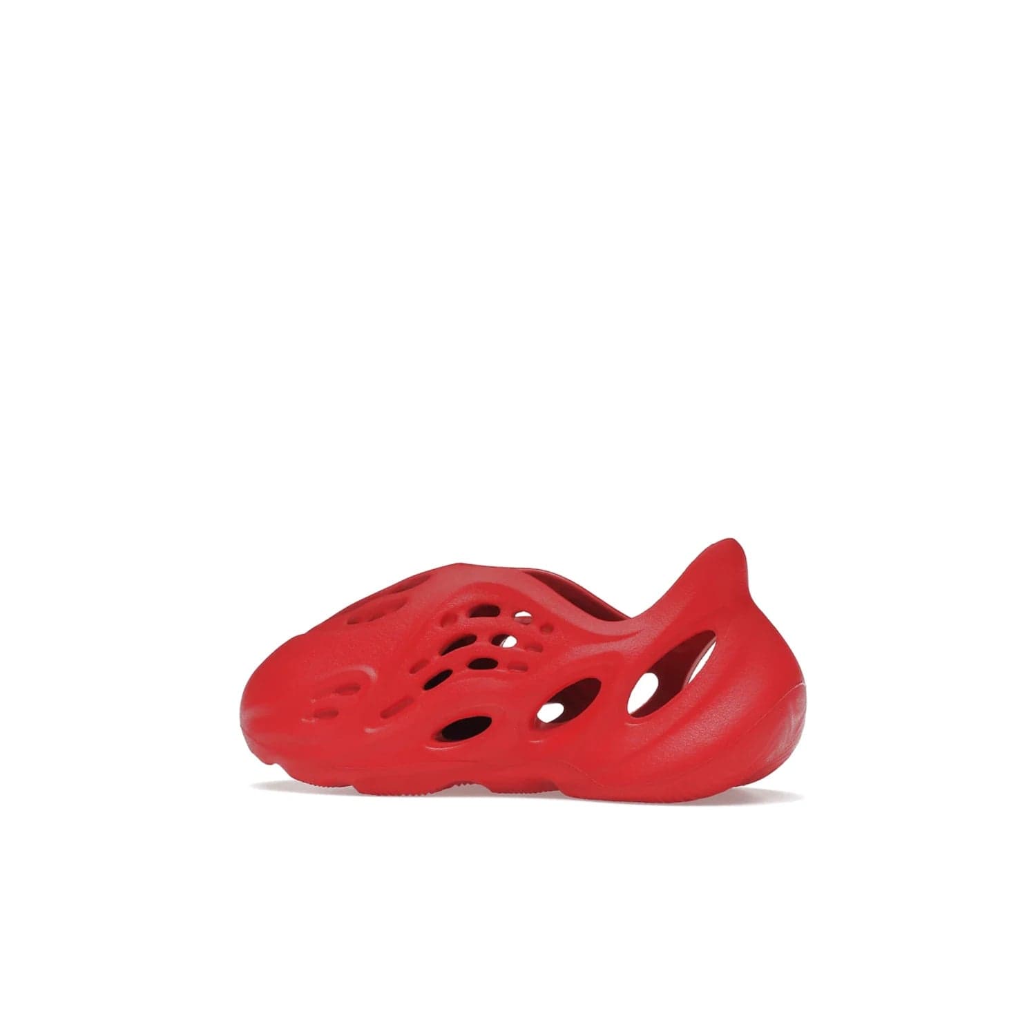 adidas Yeezy Foam RNNR Vermillion (Kids) - Image 21 - Only at www.BallersClubKickz.com - Kids adidas Yeezy Foam RNNR Vermillion - Glossy Vermillion colour palette in a timeless style. October 29th release.