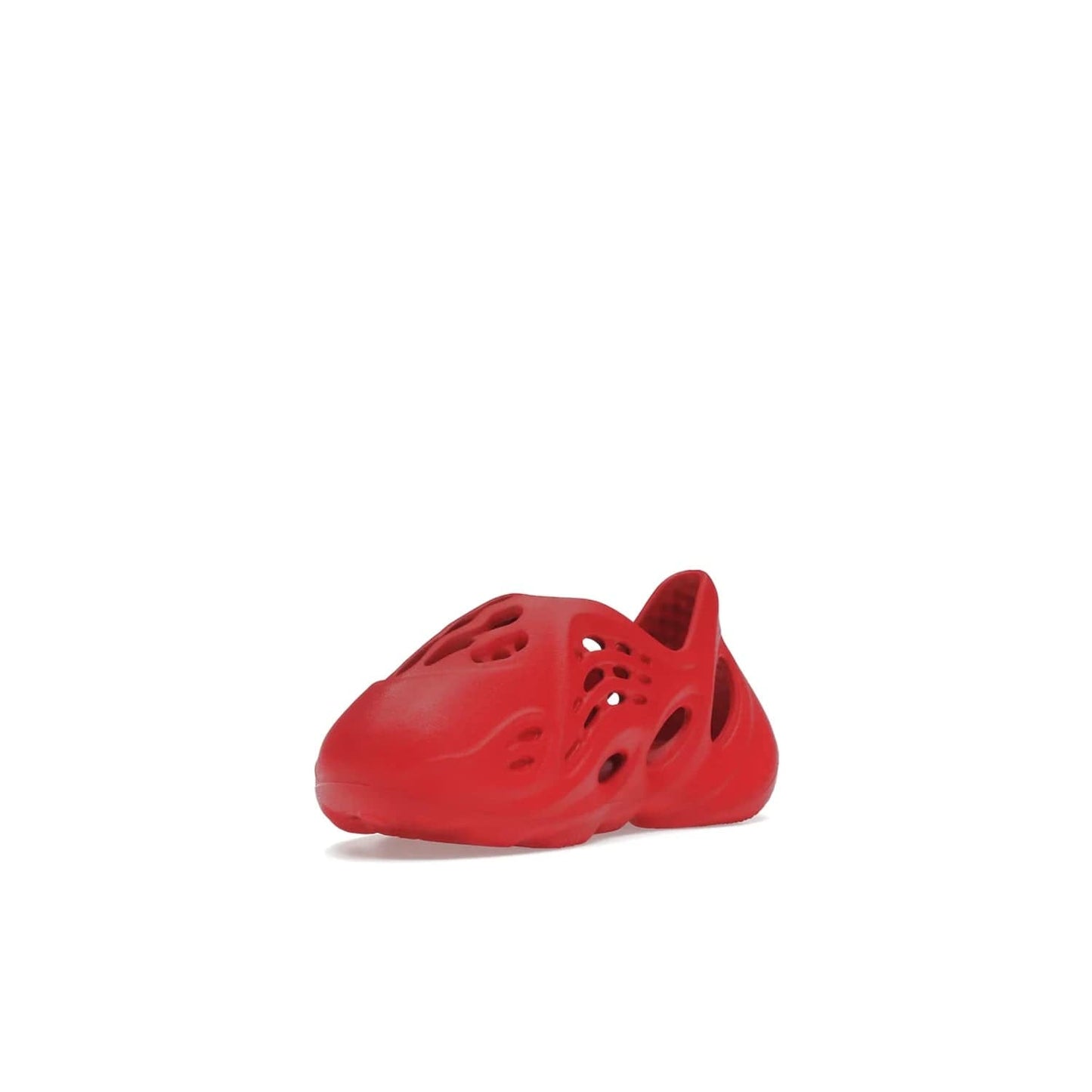 adidas Yeezy Foam RNNR Vermillion (Kids) - Image 14 - Only at www.BallersClubKickz.com - Kids adidas Yeezy Foam RNNR Vermillion - Glossy Vermillion colour palette in a timeless style. October 29th release.