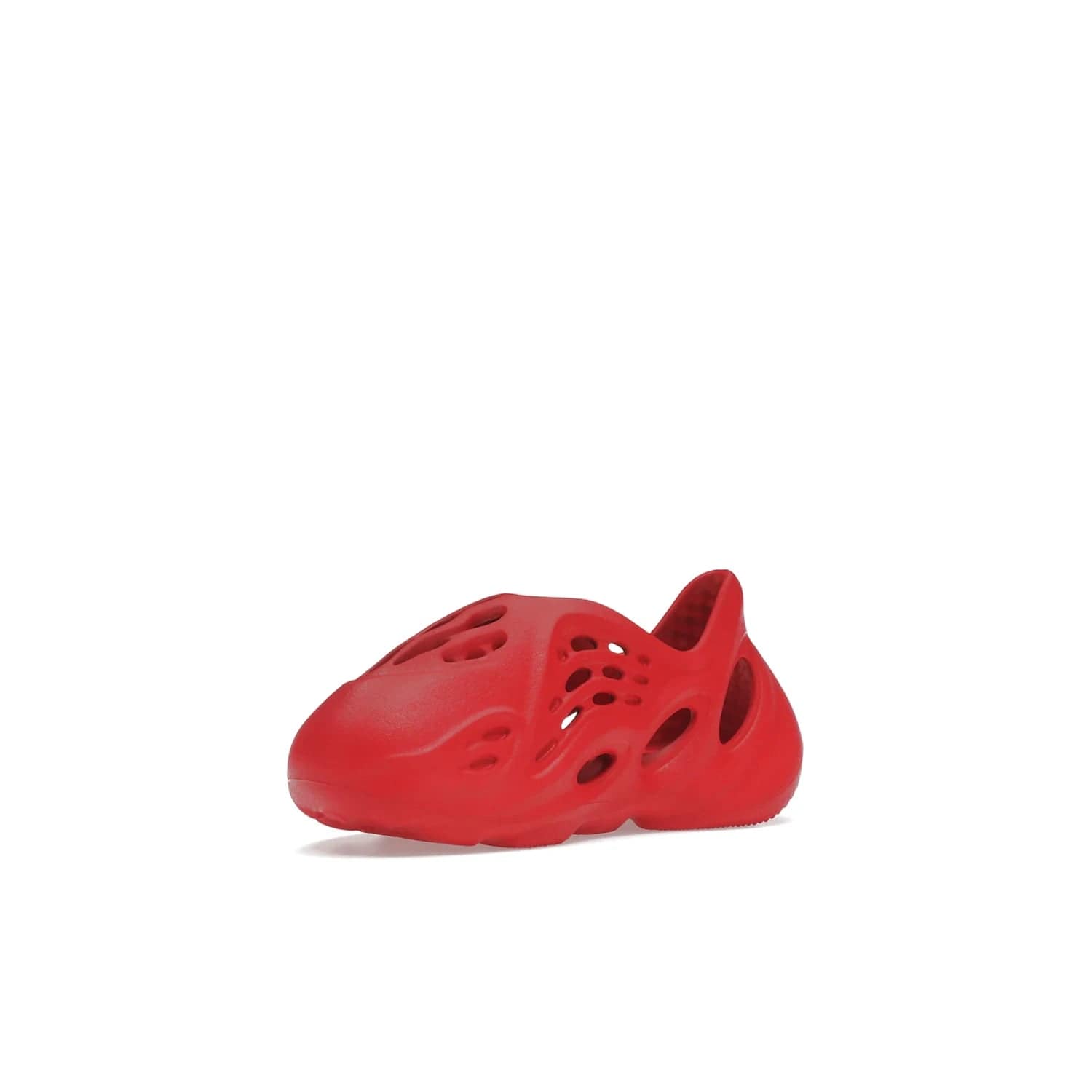 adidas Yeezy Foam RNNR Vermillion (Kids) - Image 15 - Only at www.BallersClubKickz.com - Kids adidas Yeezy Foam RNNR Vermillion - Glossy Vermillion colour palette in a timeless style. October 29th release.