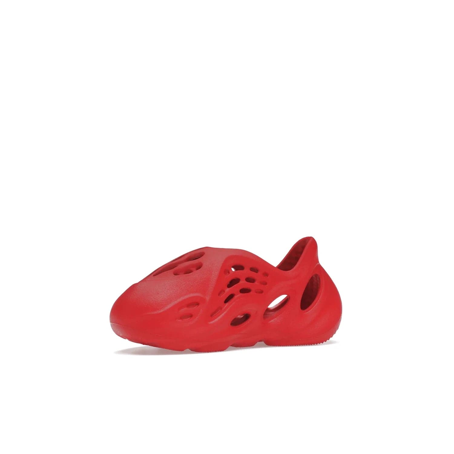 adidas Yeezy Foam RNNR Vermillion (Kids) - Image 16 - Only at www.BallersClubKickz.com - Kids adidas Yeezy Foam RNNR Vermillion - Glossy Vermillion colour palette in a timeless style. October 29th release.