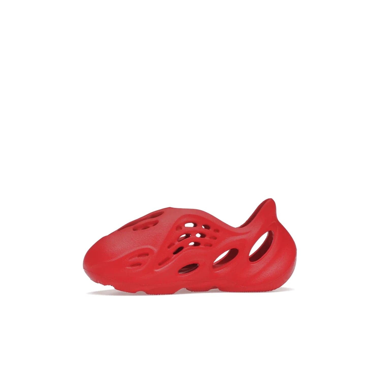 adidas Yeezy Foam RNNR Vermillion (Kids) - Image 18 - Only at www.BallersClubKickz.com - Kids adidas Yeezy Foam RNNR Vermillion - Glossy Vermillion colour palette in a timeless style. October 29th release.