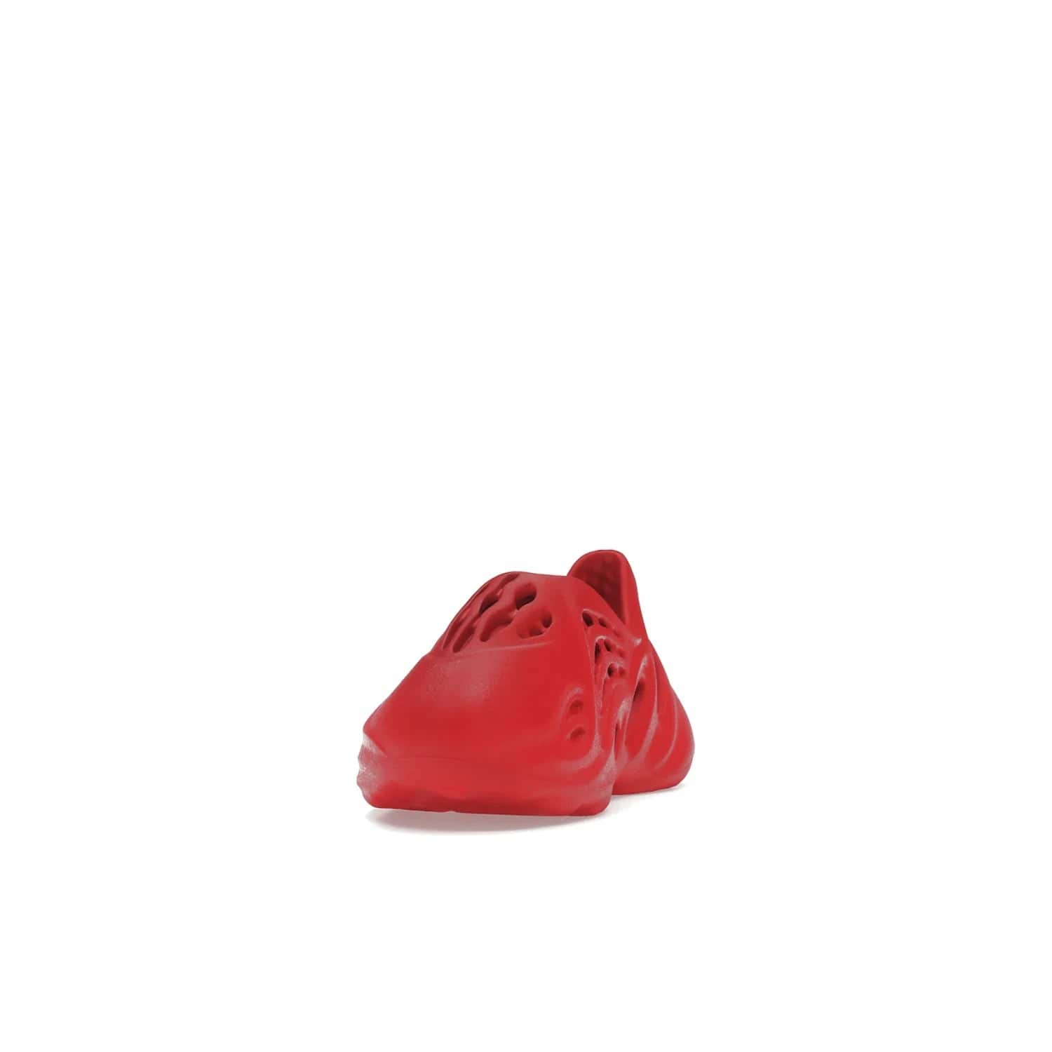 adidas Yeezy Foam RNNR Vermillion (Kids) - Image 12 - Only at www.BallersClubKickz.com - Kids adidas Yeezy Foam RNNR Vermillion - Glossy Vermillion colour palette in a timeless style. October 29th release.