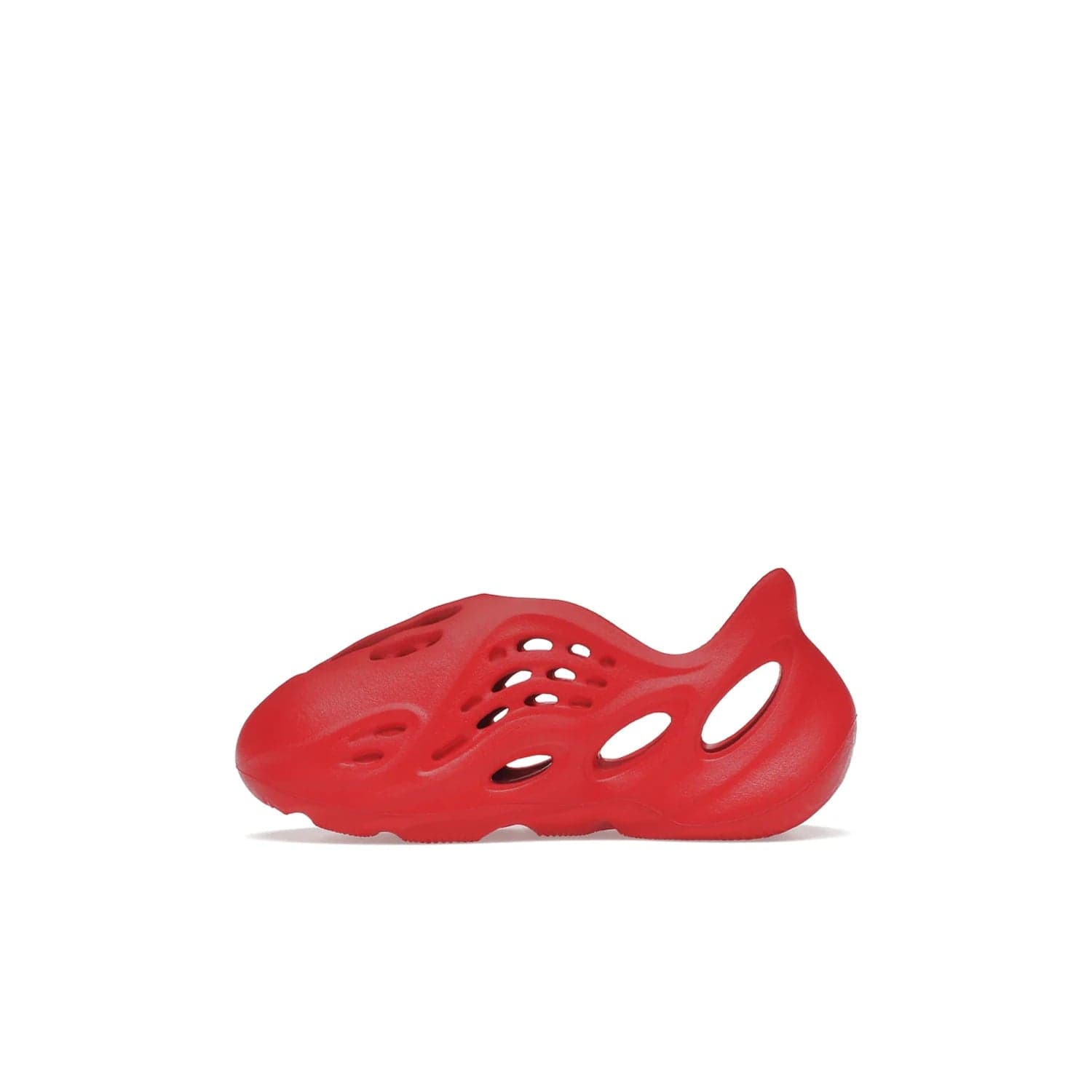 adidas Yeezy Foam RNNR Vermillion (Kids) - Image 19 - Only at www.BallersClubKickz.com - Kids adidas Yeezy Foam RNNR Vermillion - Glossy Vermillion colour palette in a timeless style. October 29th release.