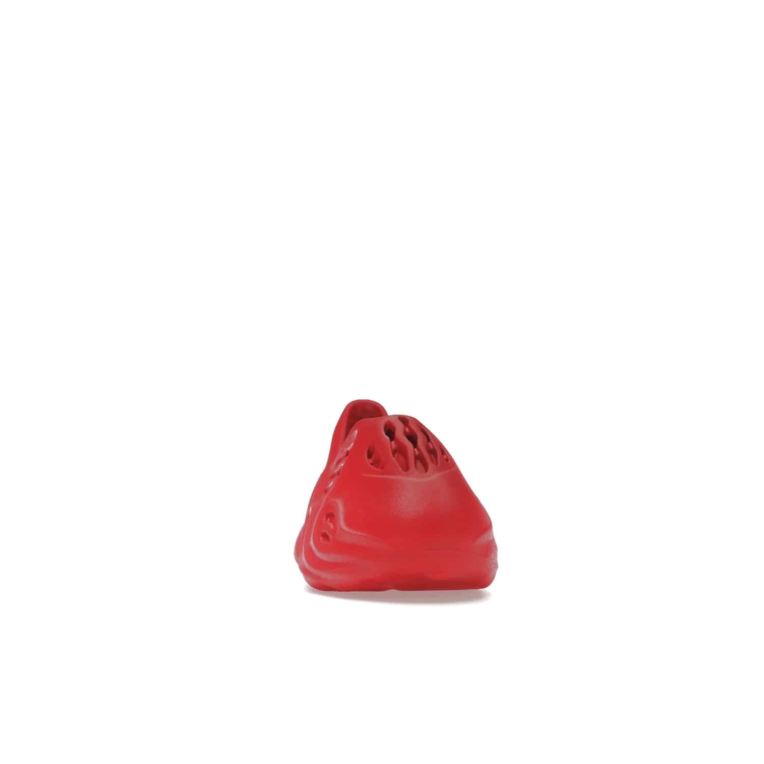 adidas Yeezy Foam RNNR Vermillion (Kids) - Image 9 - Only at www.BallersClubKickz.com - Kids adidas Yeezy Foam RNNR Vermillion - Glossy Vermillion colour palette in a timeless style. October 29th release.