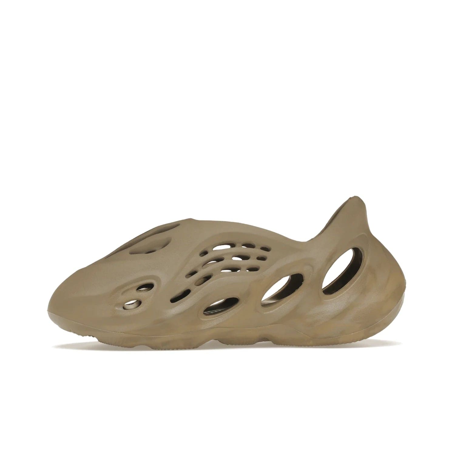 adidas Yeezy Foam RNNR Stone Sage - Image 18 - Only at www.BallersClubKickz.com - Stylish monochromatic sneaker from adidas Yeezy – Foam RNNR. Neutral Stone Sage colourway, sculptural EVA foam and algae blend, grooved outsole for traction and support. Slip into comfort and step in style.