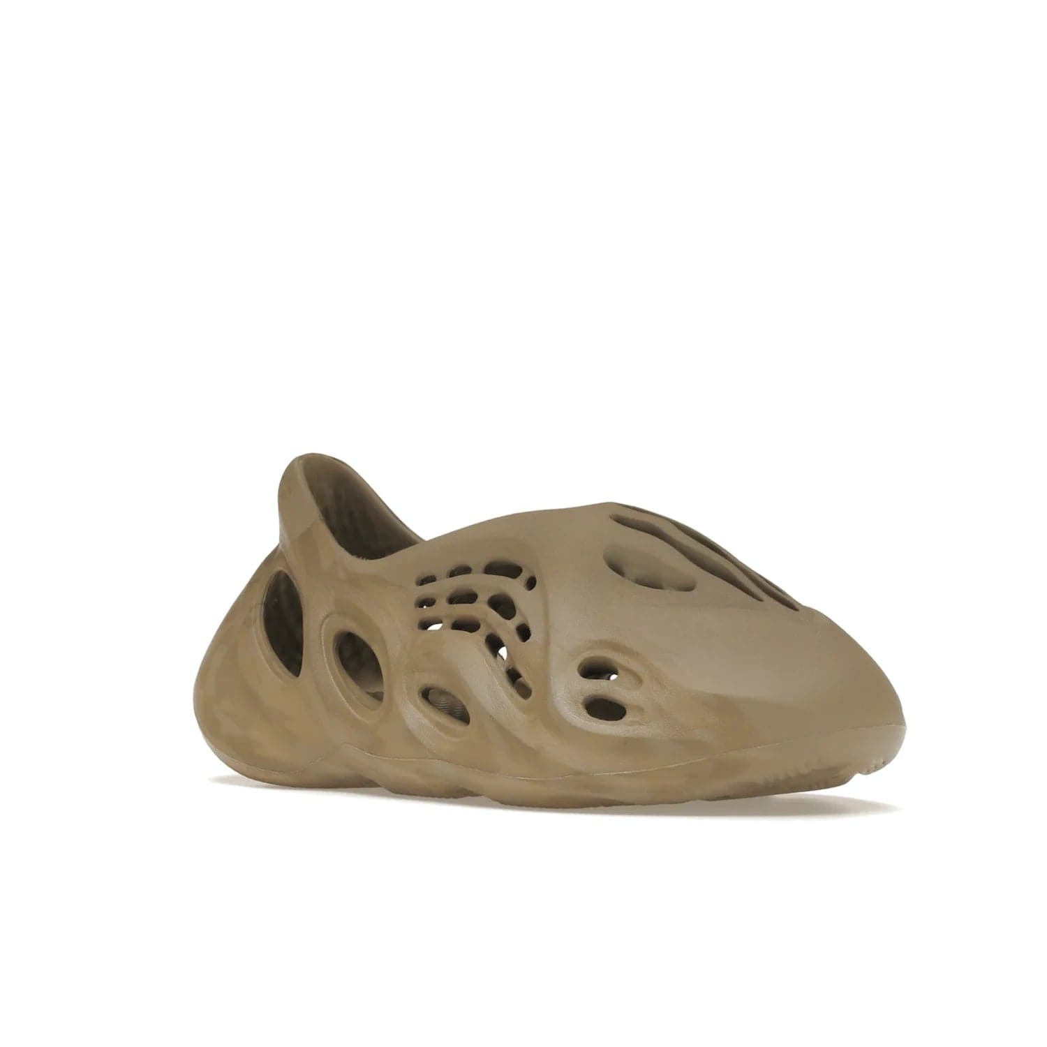 adidas Yeezy Foam RNNR Stone Sage - Image 5 - Only at www.BallersClubKickz.com - Stylish monochromatic sneaker from adidas Yeezy – Foam RNNR. Neutral Stone Sage colourway, sculptural EVA foam and algae blend, grooved outsole for traction and support. Slip into comfort and step in style.