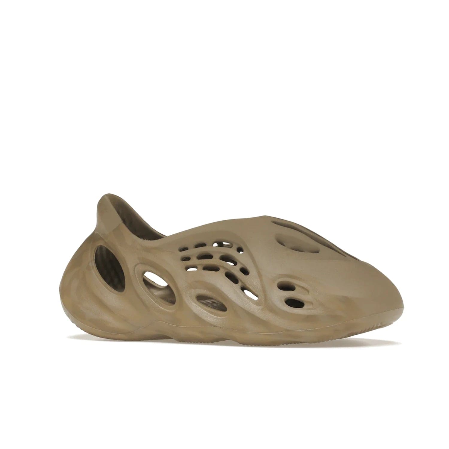 adidas Yeezy Foam RNNR Stone Sage - Image 3 - Only at www.BallersClubKickz.com - Stylish monochromatic sneaker from adidas Yeezy – Foam RNNR. Neutral Stone Sage colourway, sculptural EVA foam and algae blend, grooved outsole for traction and support. Slip into comfort and step in style.