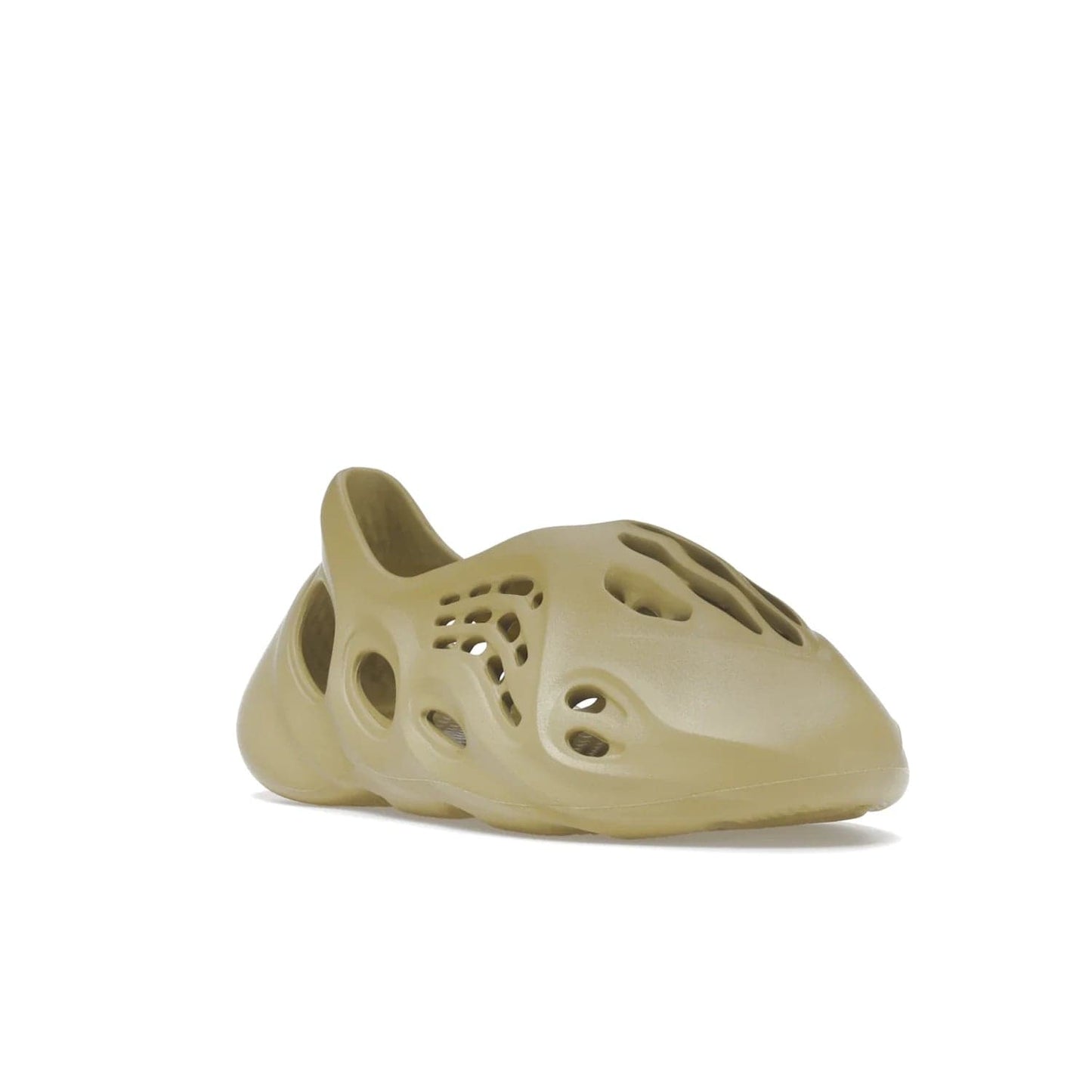 adidas Yeezy Foam RNNR Sulfur - Image 6 - Only at www.BallersClubKickz.com - Ready for daily adventures, the adidas Yeezy Foam RNNR made with recycled materials is perfect for all your everyday needs. Check out the cushion footbed, breathable oval cut openings and neutral-toned design.