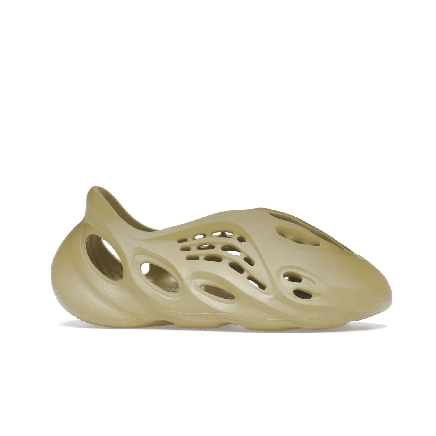 adidas Yeezy Foam RNNR Sulfur - Image 2 - Only at www.BallersClubKickz.com - Ready for daily adventures, the adidas Yeezy Foam RNNR made with recycled materials is perfect for all your everyday needs. Check out the cushion footbed, breathable oval cut openings and neutral-toned design.