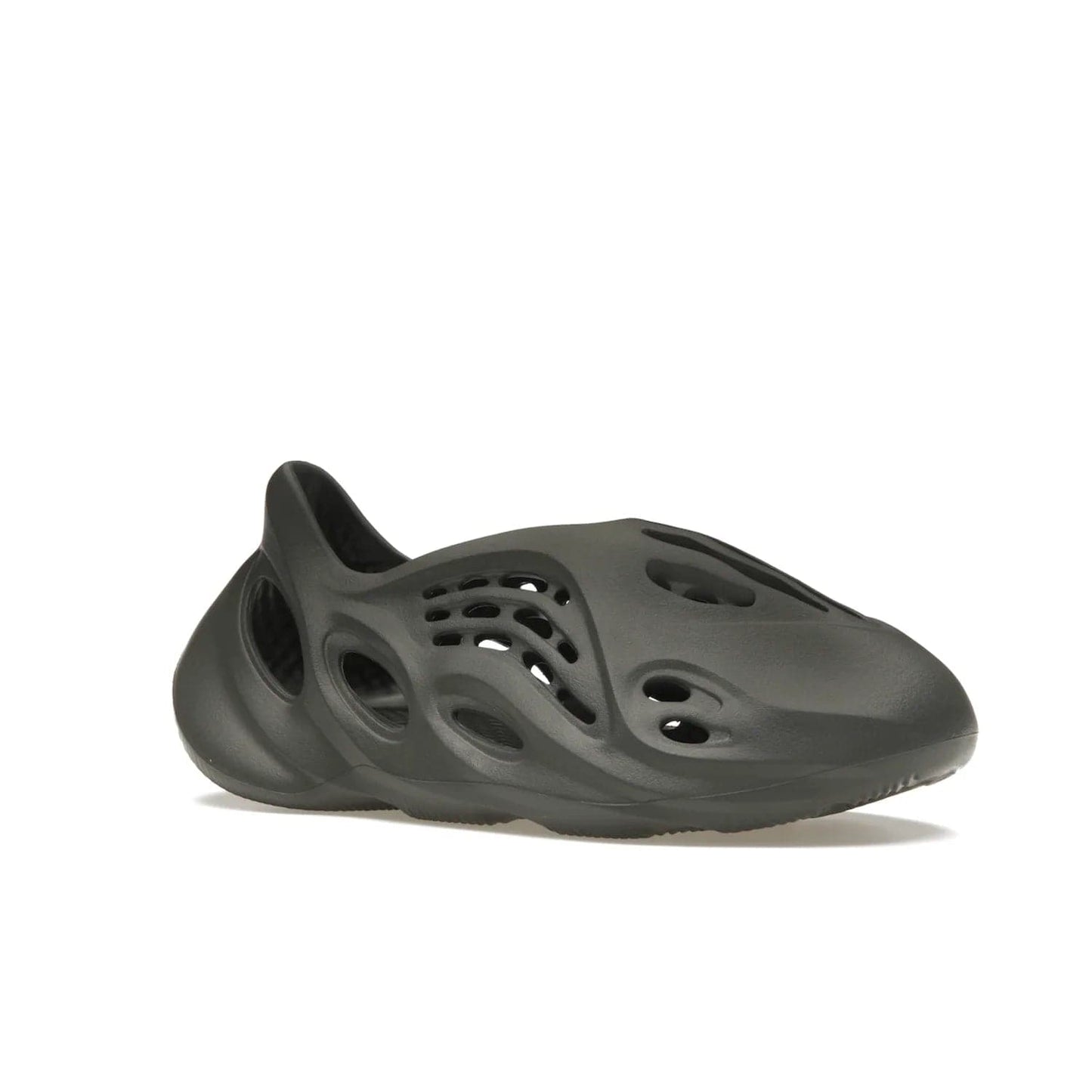 adidas Yeezy Foam RNR Carbon - Image 4 - Only at www.BallersClubKickz.com - Experience truly next-level comfort with the adidas Yeezy Foam RNR Carbon. With its one-piece foam and rubber construction, strategic perforations for optimal breathability, and sleek Carbon colorway, the sneaker is an unrelenting testament to Yeezy innovation. Available August 8, 2023, for $80.