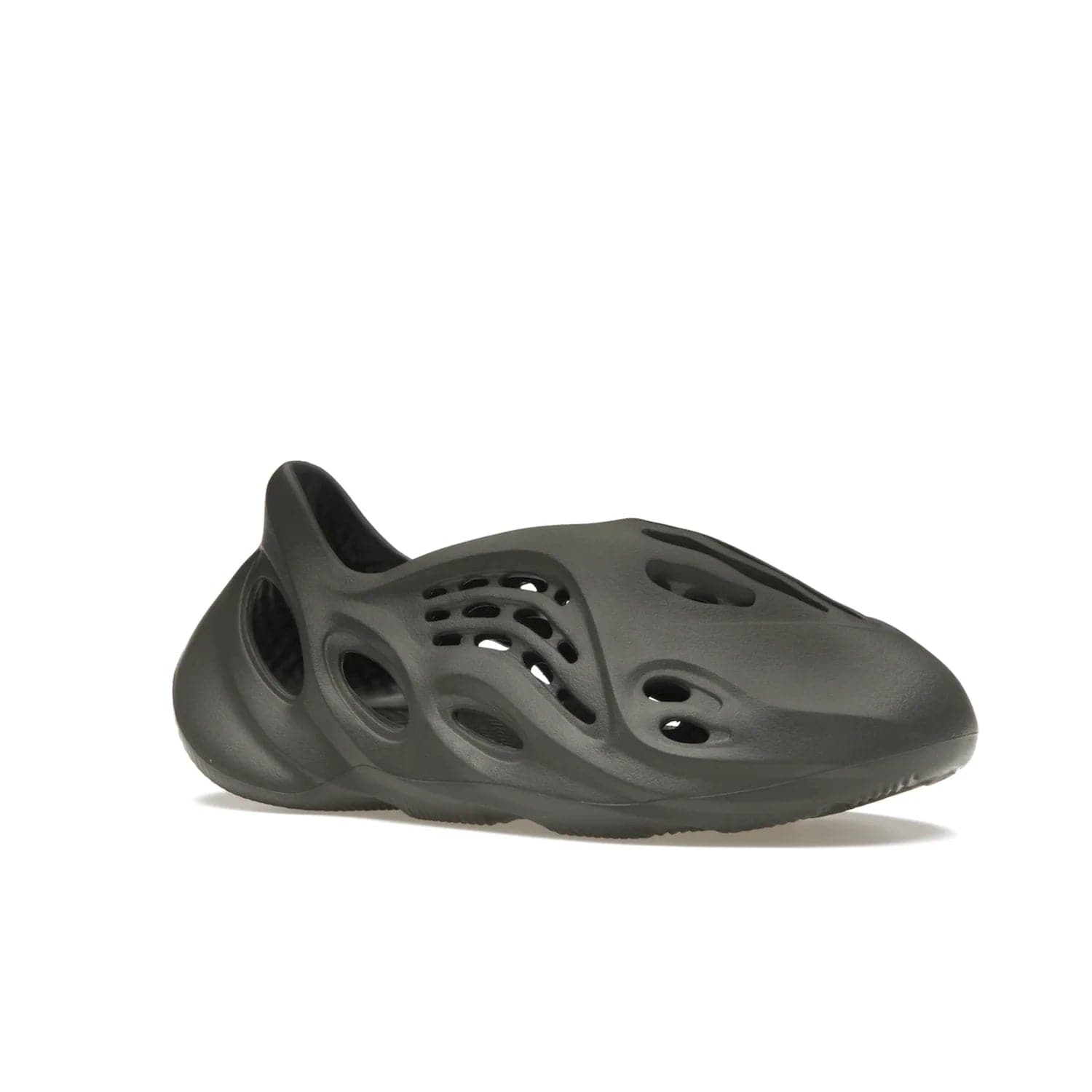 adidas Yeezy Foam RNR Carbon - Image 4 - Only at www.BallersClubKickz.com - Experience truly next-level comfort with the adidas Yeezy Foam RNR Carbon. With its one-piece foam and rubber construction, strategic perforations for optimal breathability, and sleek Carbon colorway, the sneaker is an unrelenting testament to Yeezy innovation. Available August 8, 2023, for $80.