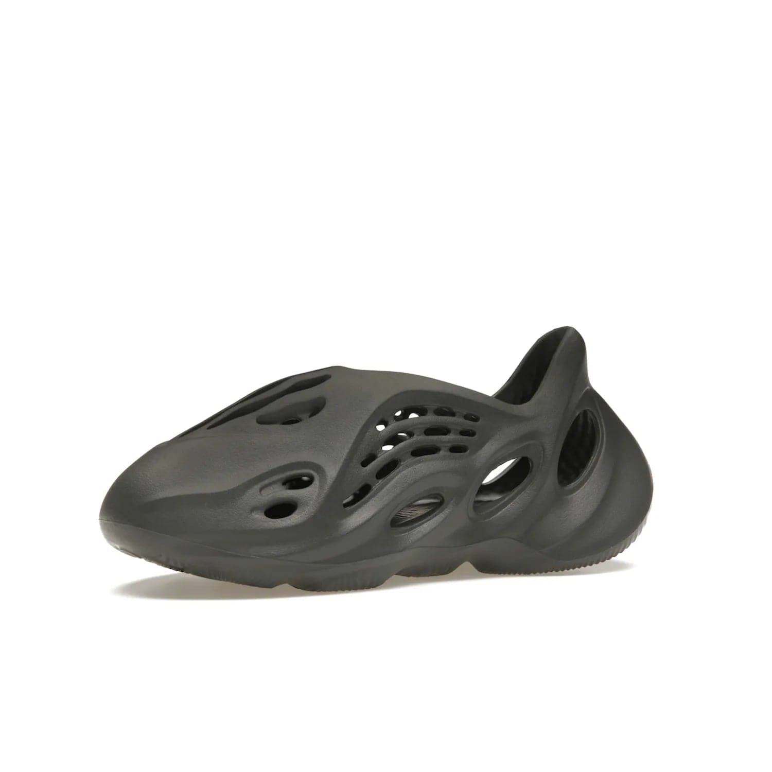 adidas Yeezy Foam RNR Carbon - Image 16 - Only at www.BallersClubKickz.com - Experience truly next-level comfort with the adidas Yeezy Foam RNR Carbon. With its one-piece foam and rubber construction, strategic perforations for optimal breathability, and sleek Carbon colorway, the sneaker is an unrelenting testament to Yeezy innovation. Available August 8, 2023, for $80.