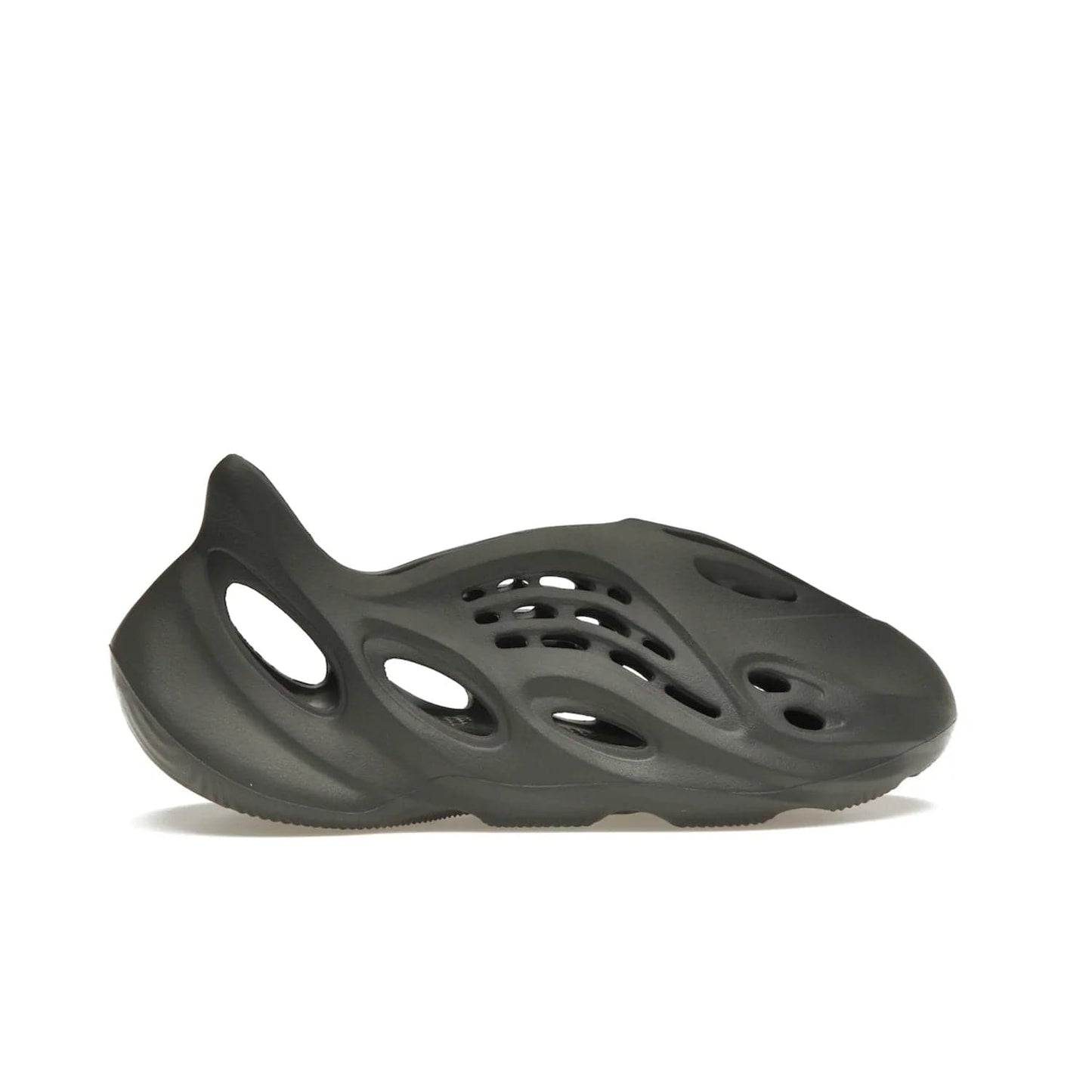 adidas Yeezy Foam RNR Carbon - Image 36 - Only at www.BallersClubKickz.com - Experience truly next-level comfort with the adidas Yeezy Foam RNR Carbon. With its one-piece foam and rubber construction, strategic perforations for optimal breathability, and sleek Carbon colorway, the sneaker is an unrelenting testament to Yeezy innovation. Available August 8, 2023, for $80.