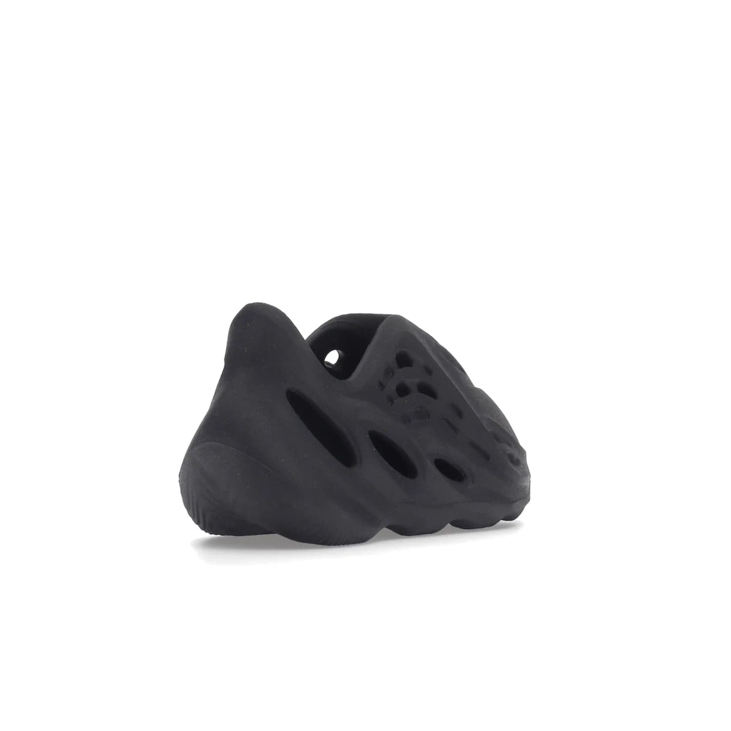 adidas Yeezy Foam RNR Onyx (Infants) - Image 32 - Only at www.BallersClubKickz.com - Introducing the adidas Yeezy Foam RNR Onyx Infants: a stylishly light & comfortable shoe with a sculpted heel & textured footbed. Sleek black design with oval & circular perforations & wavy traction pattern. The perfect balance of style & comfort for your little one.
