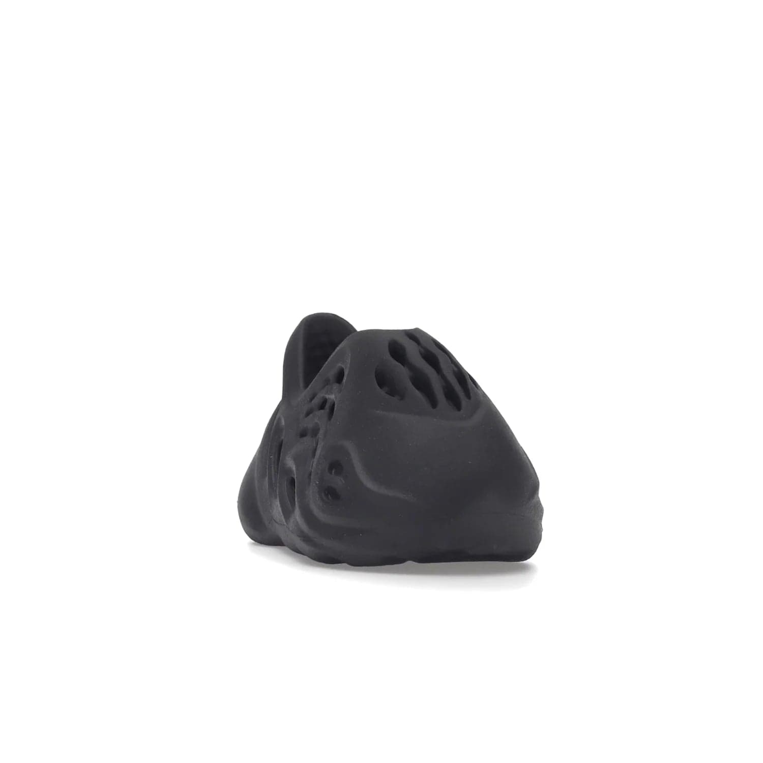 adidas Yeezy Foam RNR Onyx (Infants) - Image 8 - Only at www.BallersClubKickz.com - Introducing the adidas Yeezy Foam RNR Onyx Infants: a stylishly light & comfortable shoe with a sculpted heel & textured footbed. Sleek black design with oval & circular perforations & wavy traction pattern. The perfect balance of style & comfort for your little one.