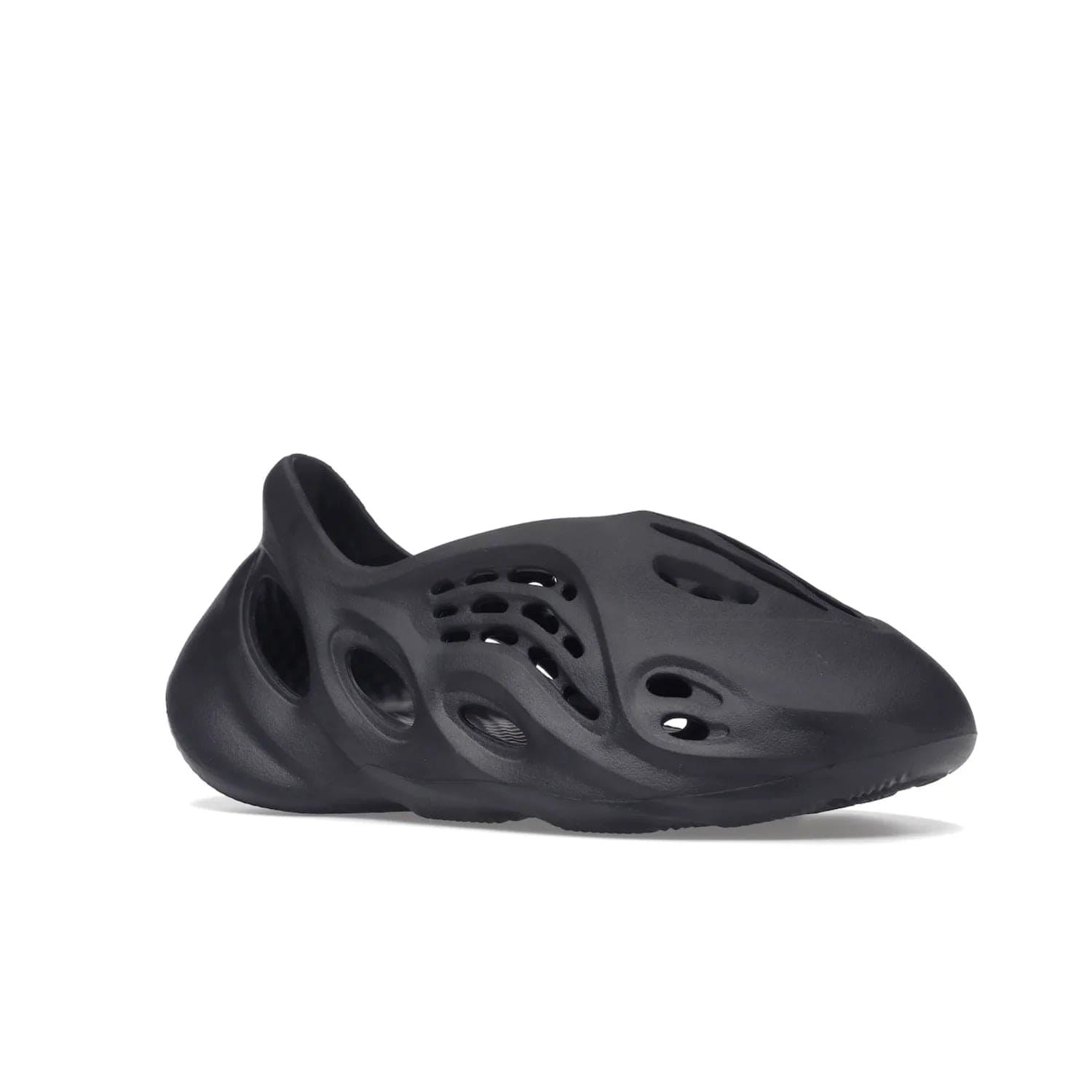 adidas Yeezy Foam RNR Onyx - Image 4 - Only at www.BallersClubKickz.com - Sport luxe style with the classic adidas Yeezy Foam RNR Onyx. This unique sneaker features a supportive footbed for comfort and a sculptural sole with deep treads for superior grip. Make a statement with this one-of-a-kind shoe from the adidas Yeezy collection.