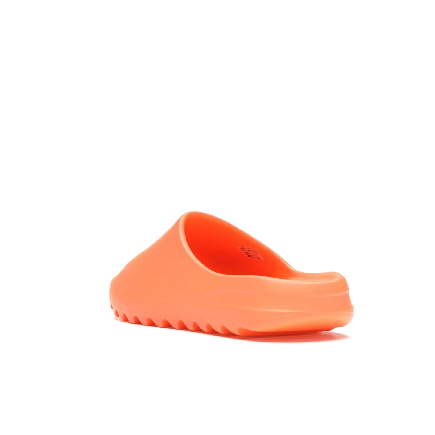 adidas Yeezy Slide Enflame Orange - Image 25 - Only at www.BallersClubKickz.com - Limited edition adidas Yeezy Slide featuring a bold Enflame Orange upper and EVA foam construction. Grooved outsole for traction and support. Released June 2021. Perfect for summer.