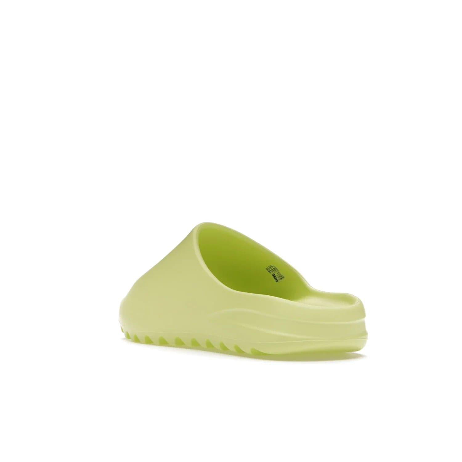 adidas Yeezy Slide Glow Green - Image 25 - Only at www.BallersClubKickz.com - Experience an unexpected summer style with the adidas Yeezy Slide Glow Green. This limited edition slide sandal provides a lightweight and durable construction and a bold Glow Green hue. Strategic grooves enhance traction and provide all-day comfort. Make a statement with the adidas Yeezy Slide Glow Green.