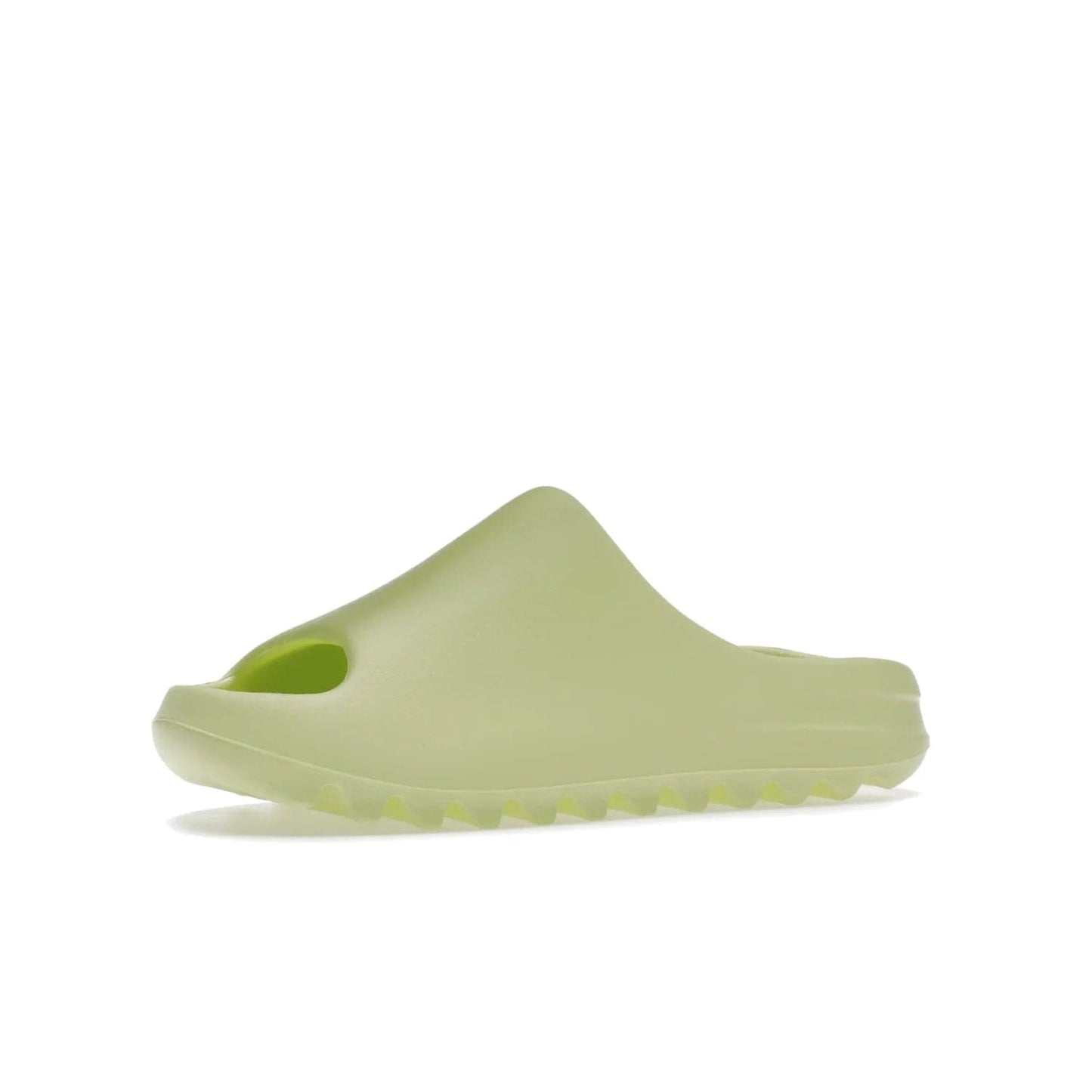 adidas Yeezy Slide Glow Green (2022) (Restock) - Image 16 - Only at www.BallersClubKickz.com - #
Introducing the Adidas Yeezy Slide Glow Green (2022) Restock. Offering ultimate comfort & responsive style with its grooved outsole. Grab your pair on May 2022 for an unforgettable addition to your sneaker collection. US and UK sizes the same.