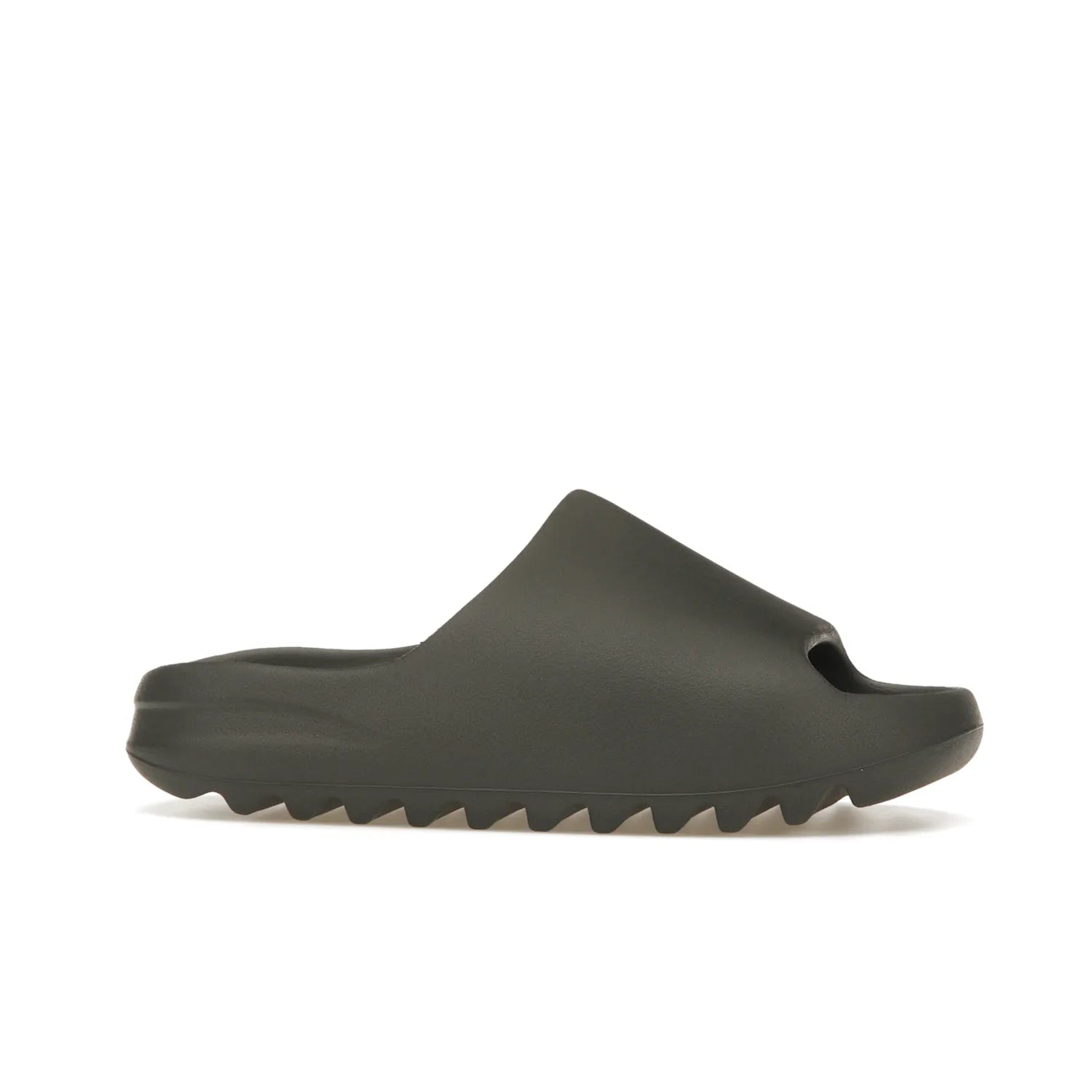 adidas Yeezy Slide Granite - Image 2 - Only at www.BallersClubKickz.com - Introducing the adidas Yeezy Slide Granite with a sleek, soft-to-touch one-piece upper – perfect for making a statement with its minimalistic design and luxurious comfort. Get yours now for only $70.
