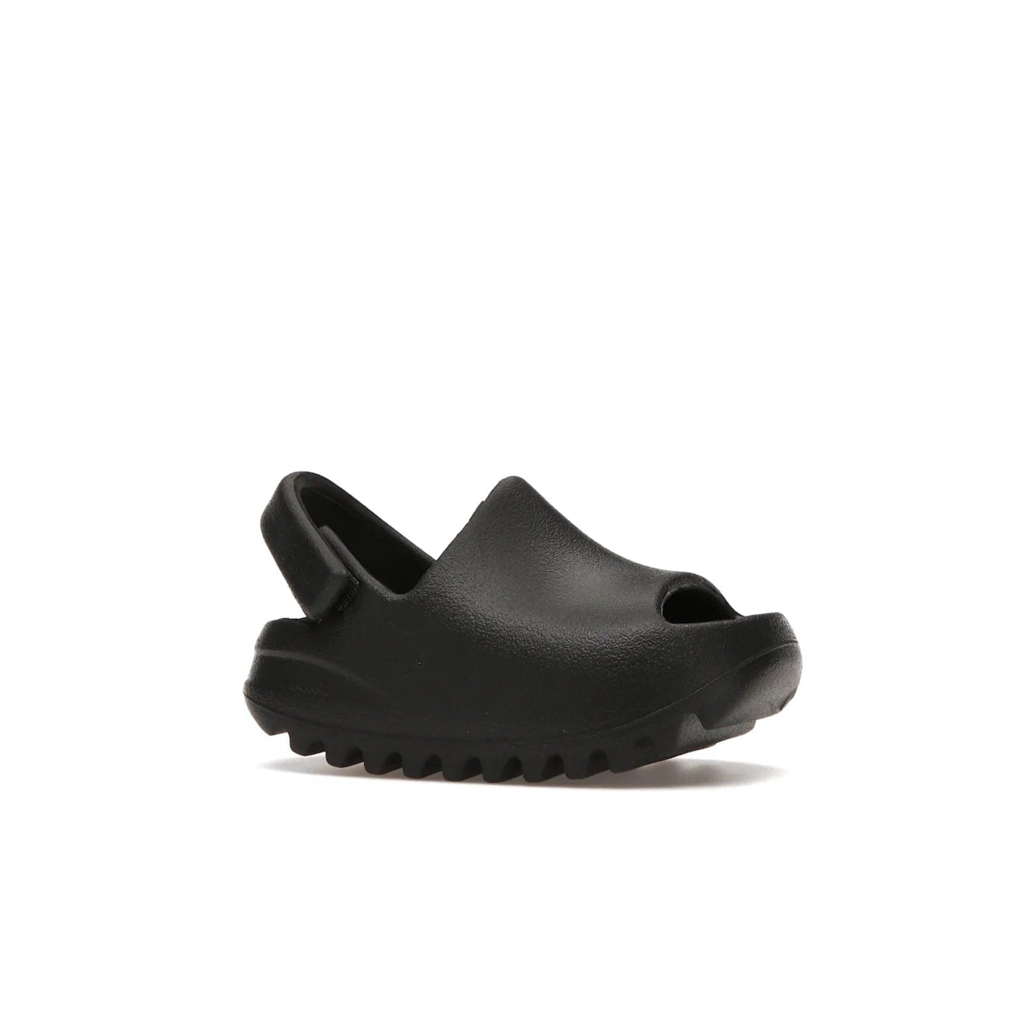 adidas Yeezy Slide Onyx (Infants) - Image 3 - Only at www.BallersClubKickz.com - The Adidas Yeezy Slide Onyx (Infant) is a classic silhouette with unique features and durable EVA foam. Released in May 2021 with a starting price of $70, it's no wonder it quickly gained popularity with its cool, minimalist look.