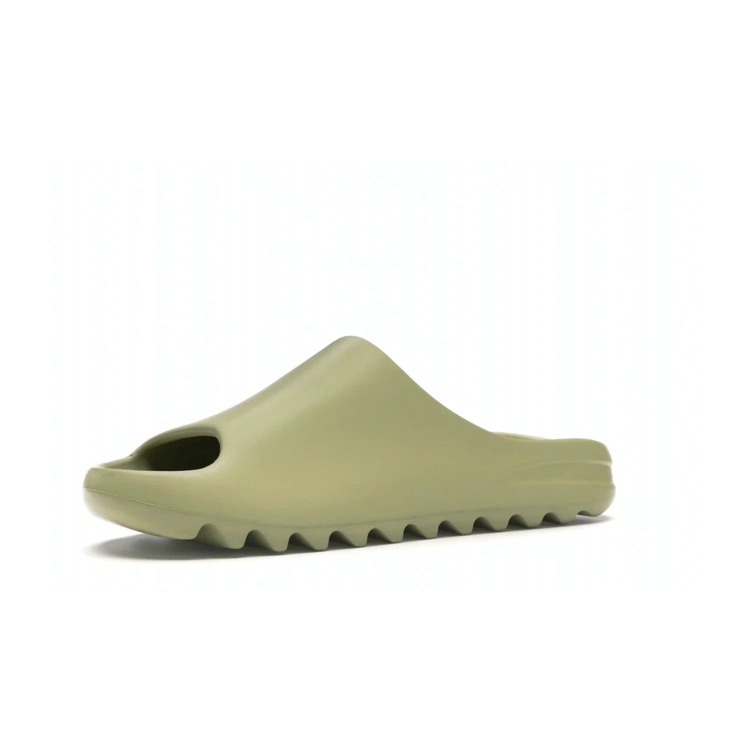 adidas Yeezy Slide Resin (2019/2021) - Image 16 - Only at www.BallersClubKickz.com - Step into fashion and function with the adidas Yeezy Slide Resin. Featuring a lightweight Resin EVA foam construction and an outsole with accentuated grooves for traction and support. The latest release is available in a Resin/Resin/Resin colorway, combining modern aesthetics and classic style. Step into style with the adidas Yeezy Slide Resin and be the trend-setter this season.