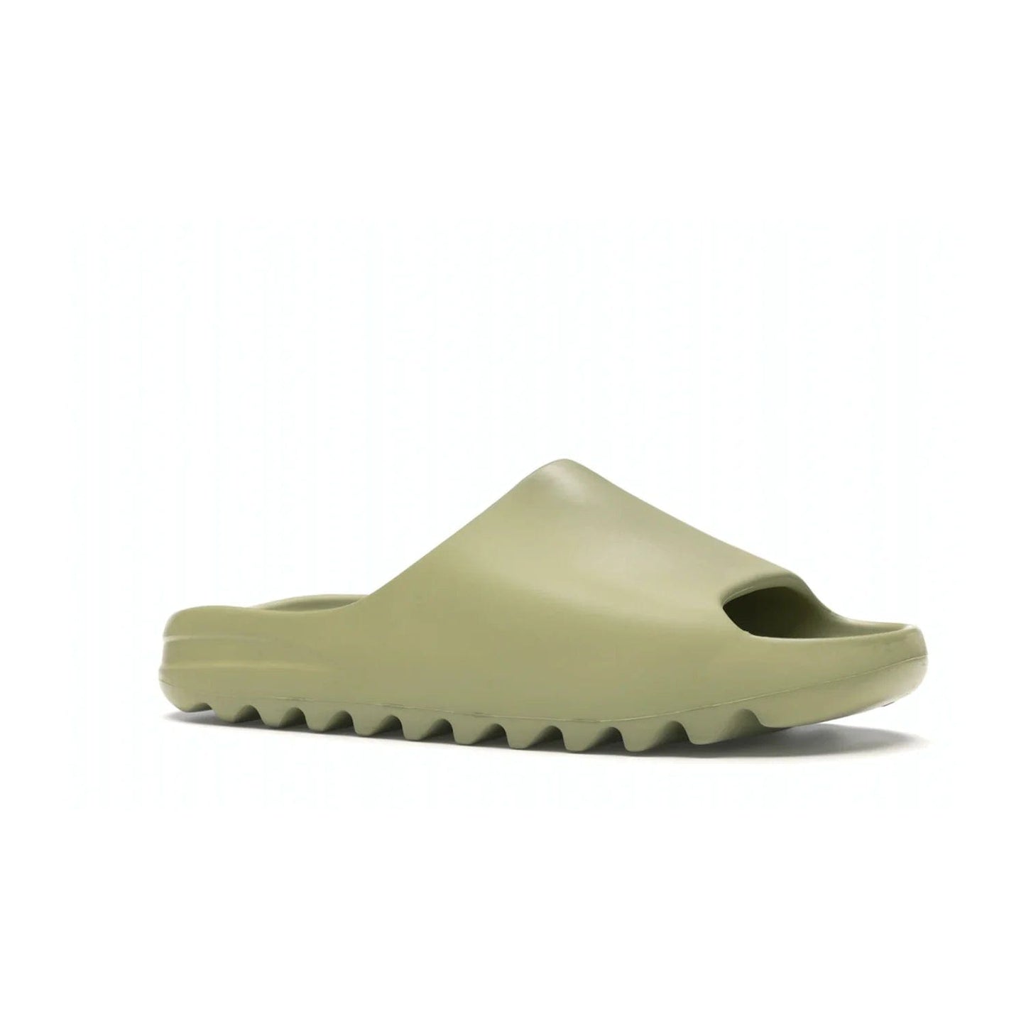 adidas Yeezy Slide Resin (2019/2021) - Image 4 - Only at www.BallersClubKickz.com - Step into fashion and function with the adidas Yeezy Slide Resin. Featuring a lightweight Resin EVA foam construction and an outsole with accentuated grooves for traction and support. The latest release is available in a Resin/Resin/Resin colorway, combining modern aesthetics and classic style. Step into style with the adidas Yeezy Slide Resin and be the trend-setter this season.