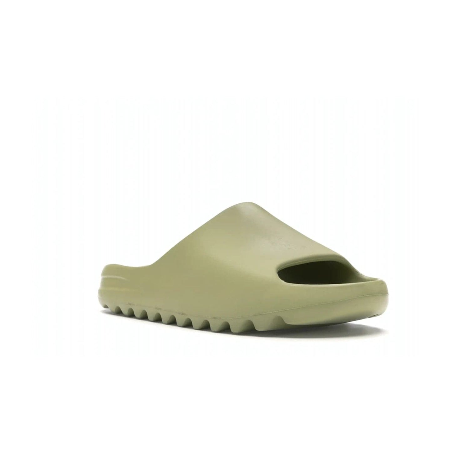 adidas Yeezy Slide Resin (2019/2021) - Image 6 - Only at www.BallersClubKickz.com - Step into fashion and function with the adidas Yeezy Slide Resin. Featuring a lightweight Resin EVA foam construction and an outsole with accentuated grooves for traction and support. The latest release is available in a Resin/Resin/Resin colorway, combining modern aesthetics and classic style. Step into style with the adidas Yeezy Slide Resin and be the trend-setter this season.