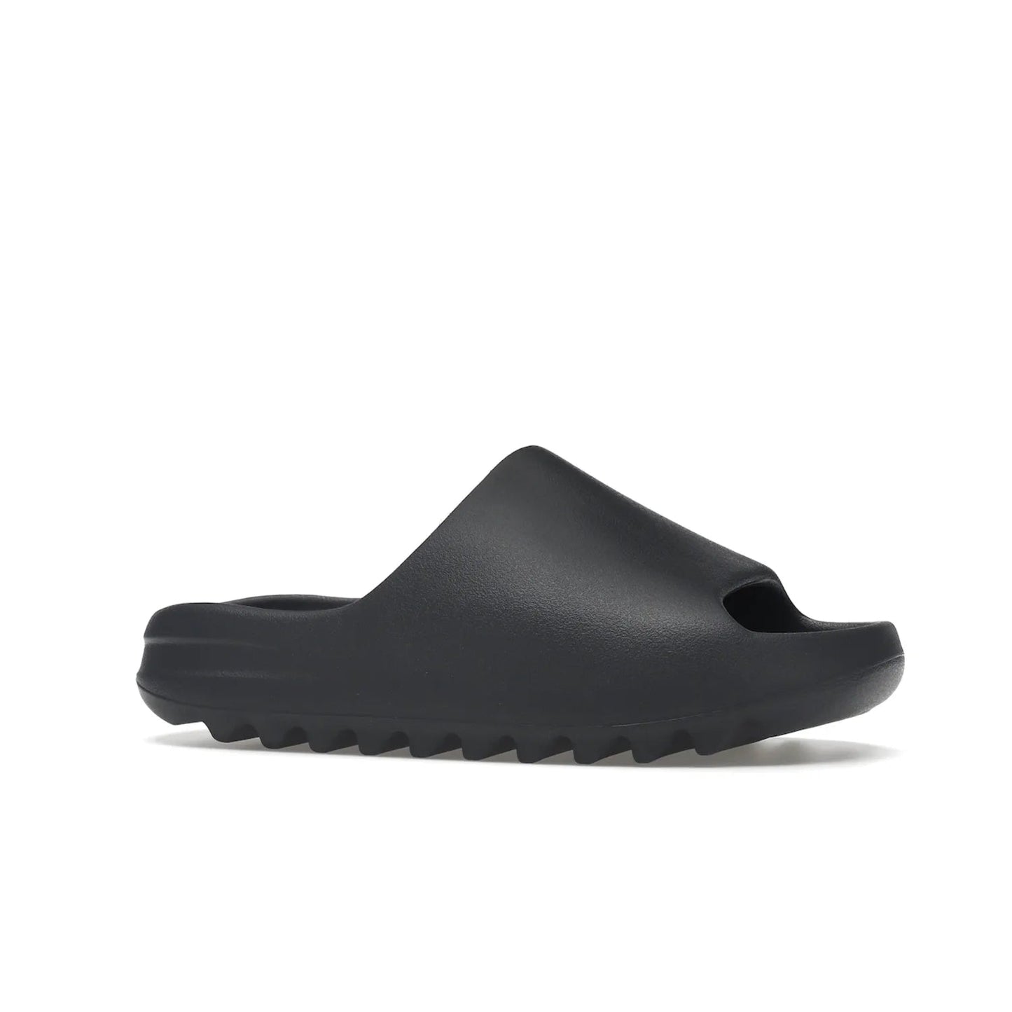 adidas Yeezy Slide Slate Grey - Image 3 - Only at www.BallersClubKickz.com - Stylish & comfortable adidas Yeezy Slide Slate Grey features an EVA foam upper, strategic cutouts, textured outsole pattern, & easy slip-on design for modern comfort & classic style.