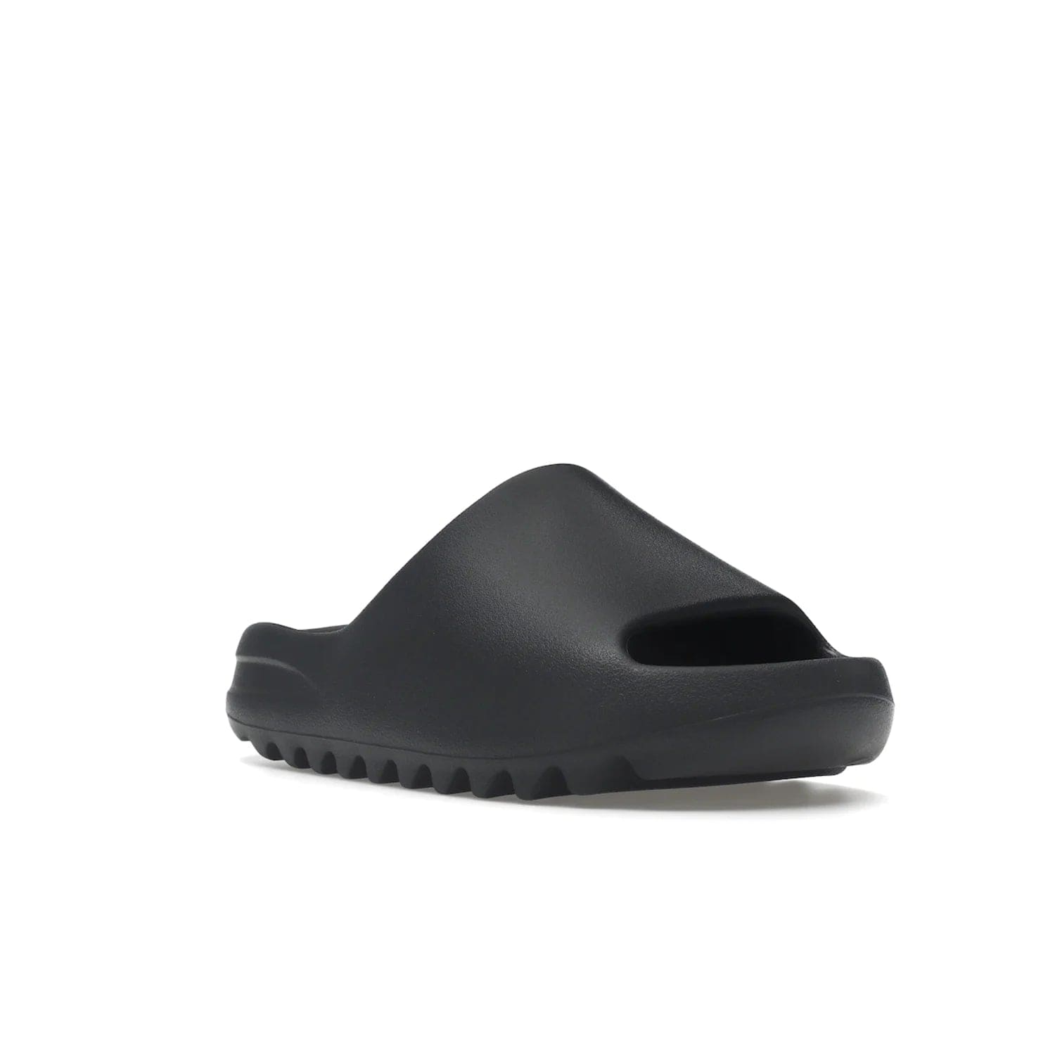 adidas Yeezy Slide Slate Grey - Image 6 - Only at www.BallersClubKickz.com - Stylish & comfortable adidas Yeezy Slide Slate Grey features an EVA foam upper, strategic cutouts, textured outsole pattern, & easy slip-on design for modern comfort & classic style.