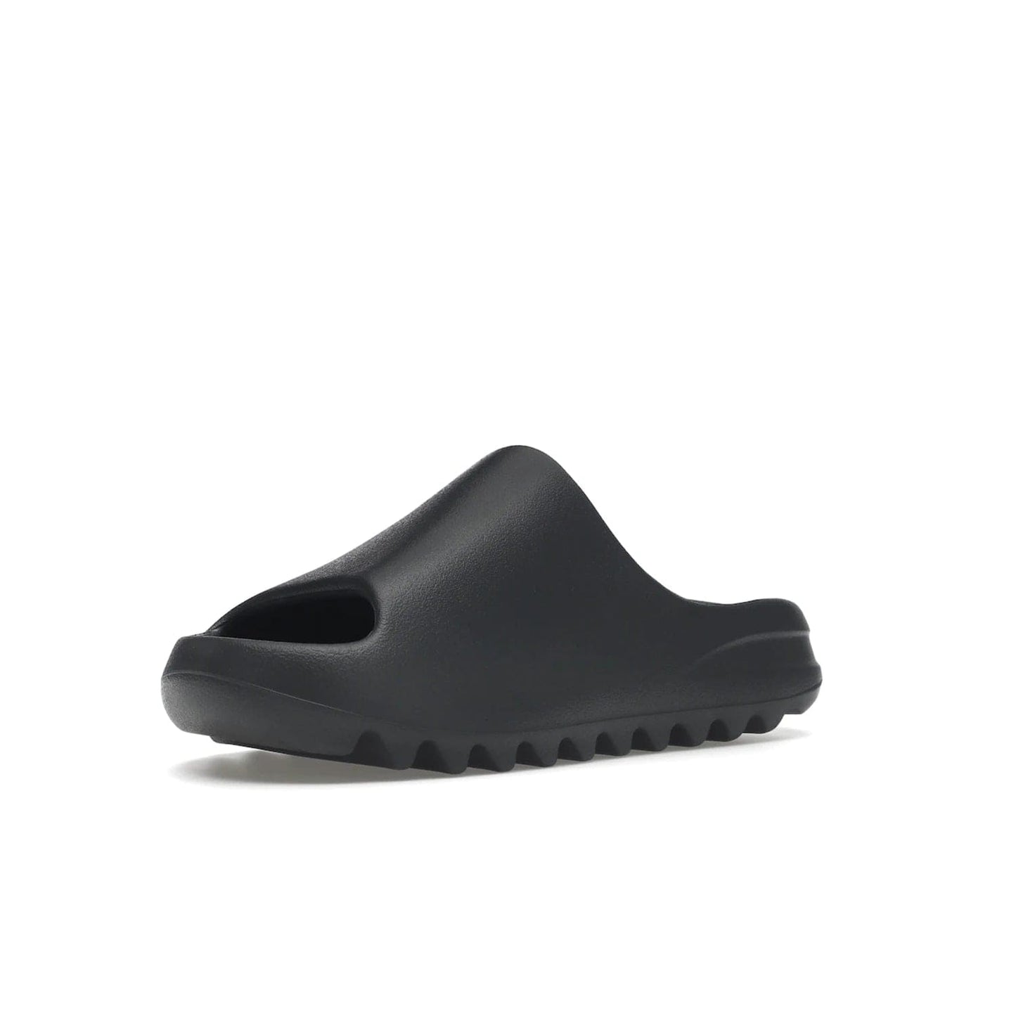 adidas Yeezy Slide Slate Grey - Image 15 - Only at www.BallersClubKickz.com - Stylish & comfortable adidas Yeezy Slide Slate Grey features an EVA foam upper, strategic cutouts, textured outsole pattern, & easy slip-on design for modern comfort & classic style.