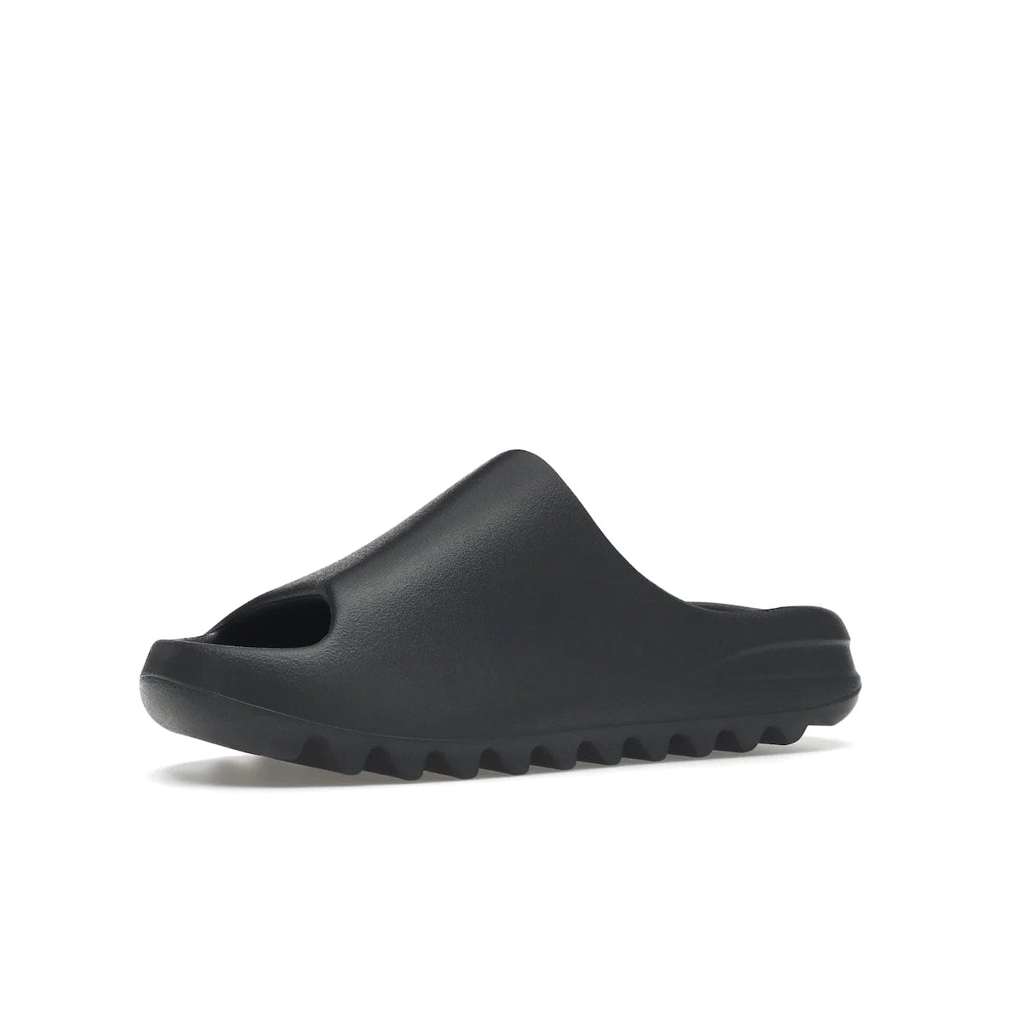 adidas Yeezy Slide Slate Grey - Image 16 - Only at www.BallersClubKickz.com - Stylish & comfortable adidas Yeezy Slide Slate Grey features an EVA foam upper, strategic cutouts, textured outsole pattern, & easy slip-on design for modern comfort & classic style.