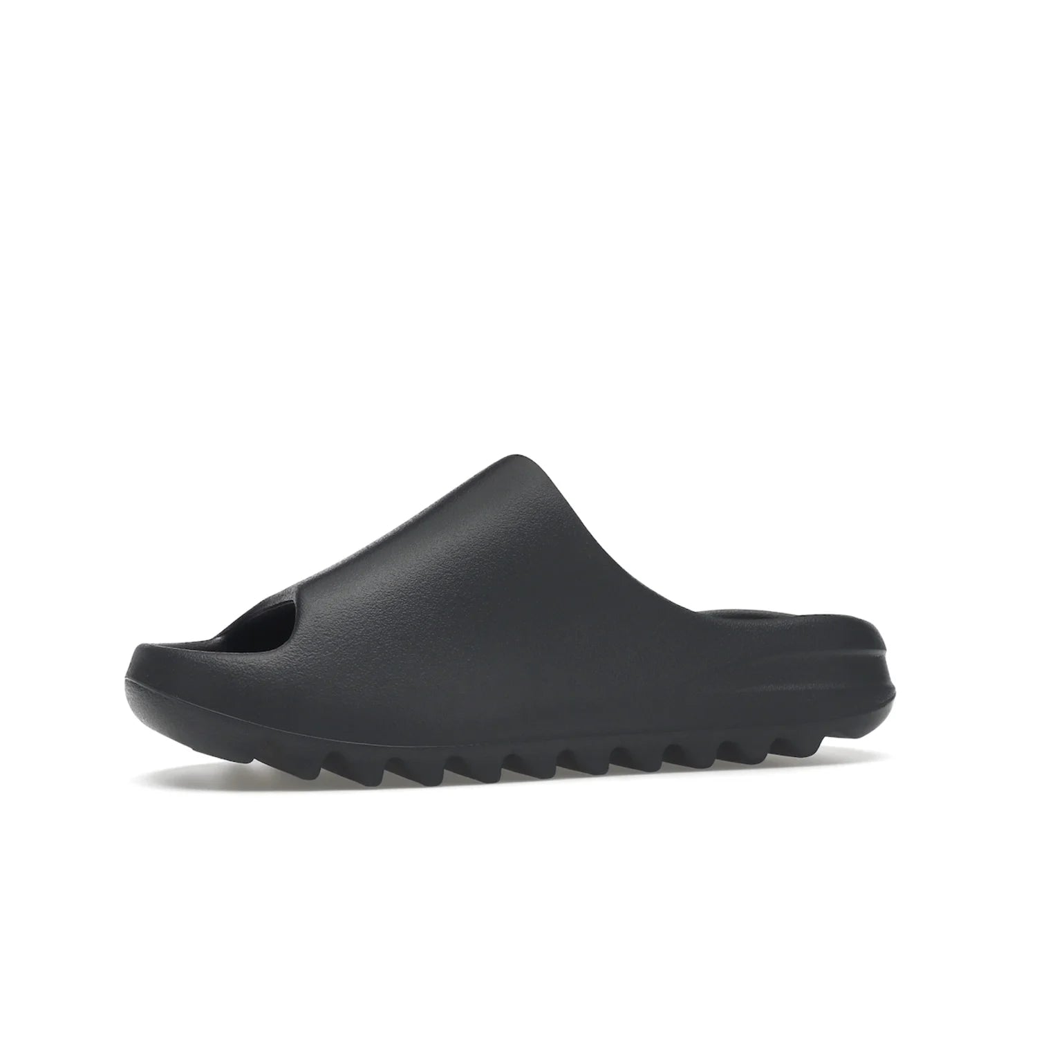 adidas Yeezy Slide Slate Grey - Image 17 - Only at www.BallersClubKickz.com - Stylish & comfortable adidas Yeezy Slide Slate Grey features an EVA foam upper, strategic cutouts, textured outsole pattern, & easy slip-on design for modern comfort & classic style.
