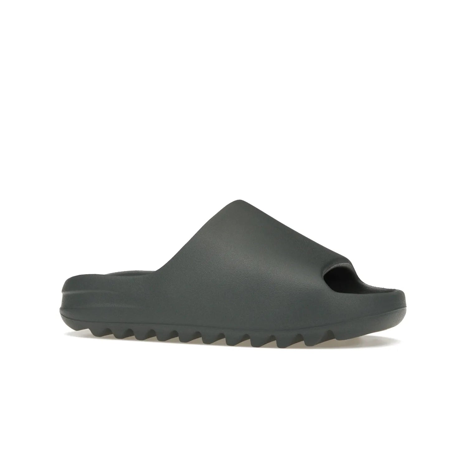 adidas Yeezy Slide Slate Marine - Image 3 - Only at www.BallersClubKickz.com - Discover the Adidas Yeezy Slide Slate Marine. With a Slate Marine colorway, contrasting outsole, and matching strap, these sandals make a timeless fashion statement. Out August 11th, 2023.