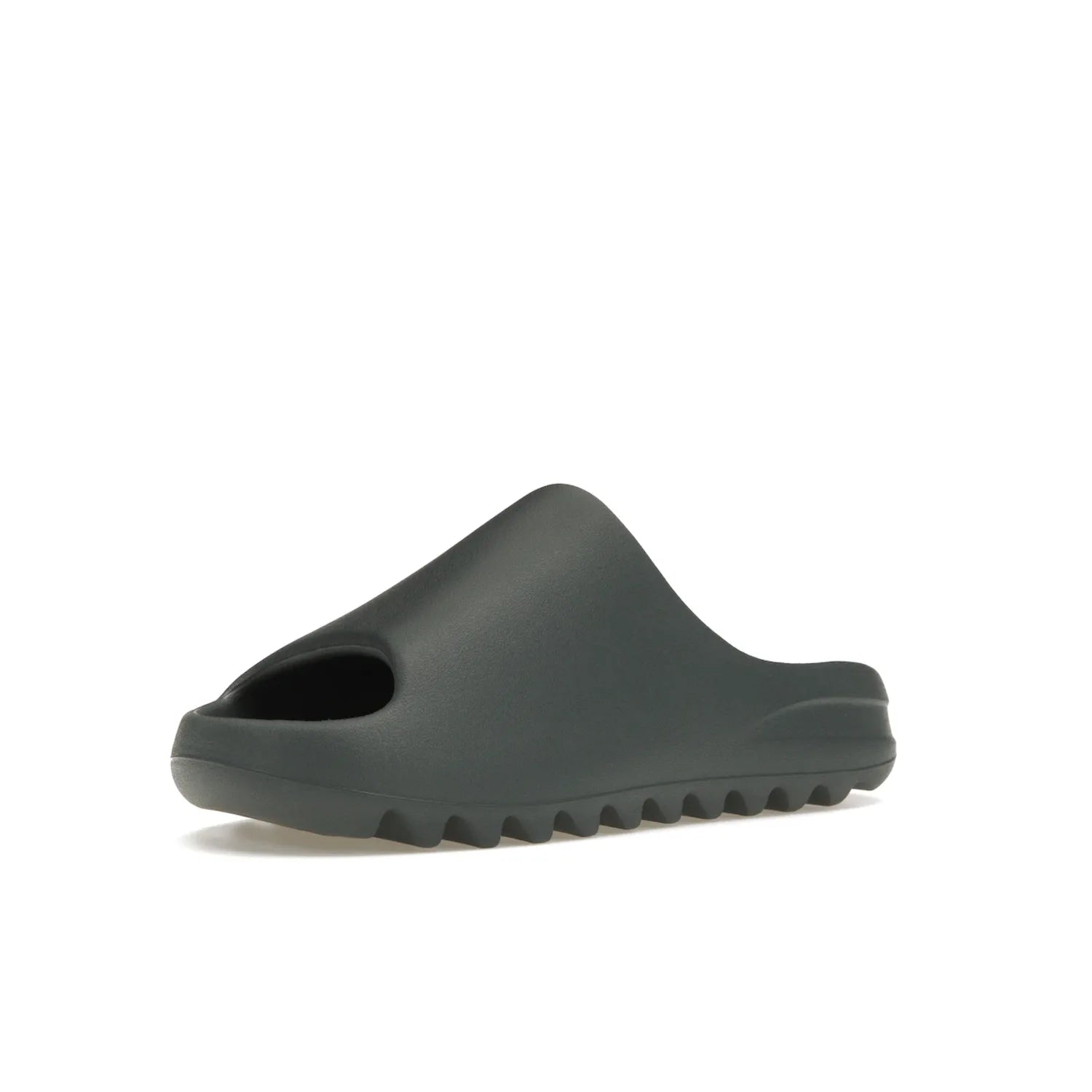 adidas Yeezy Slide Slate Marine - Image 15 - Only at www.BallersClubKickz.com - Discover the Adidas Yeezy Slide Slate Marine. With a Slate Marine colorway, contrasting outsole, and matching strap, these sandals make a timeless fashion statement. Out August 11th, 2023.