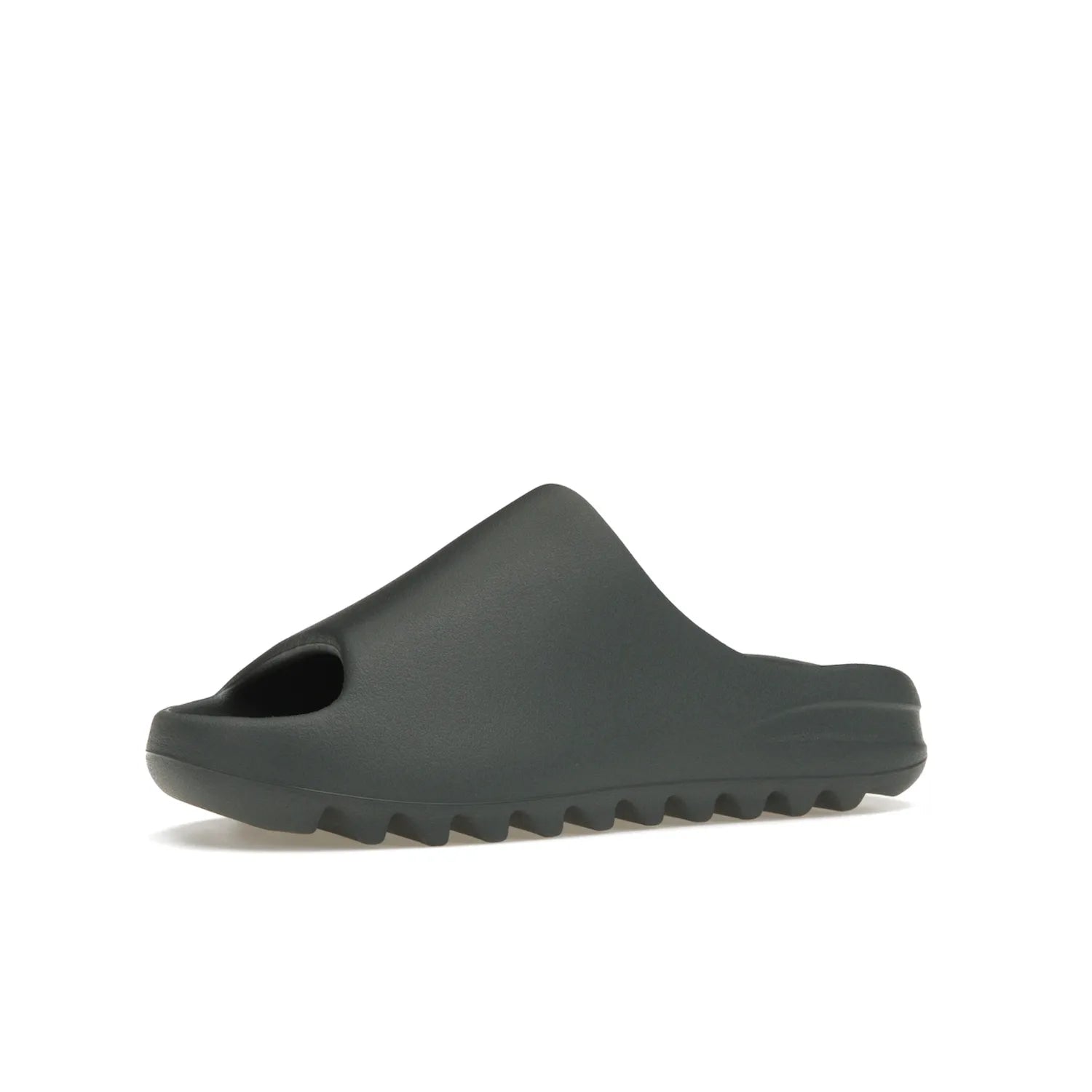 adidas Yeezy Slide Slate Marine - Image 16 - Only at www.BallersClubKickz.com - Discover the Adidas Yeezy Slide Slate Marine. With a Slate Marine colorway, contrasting outsole, and matching strap, these sandals make a timeless fashion statement. Out August 11th, 2023.