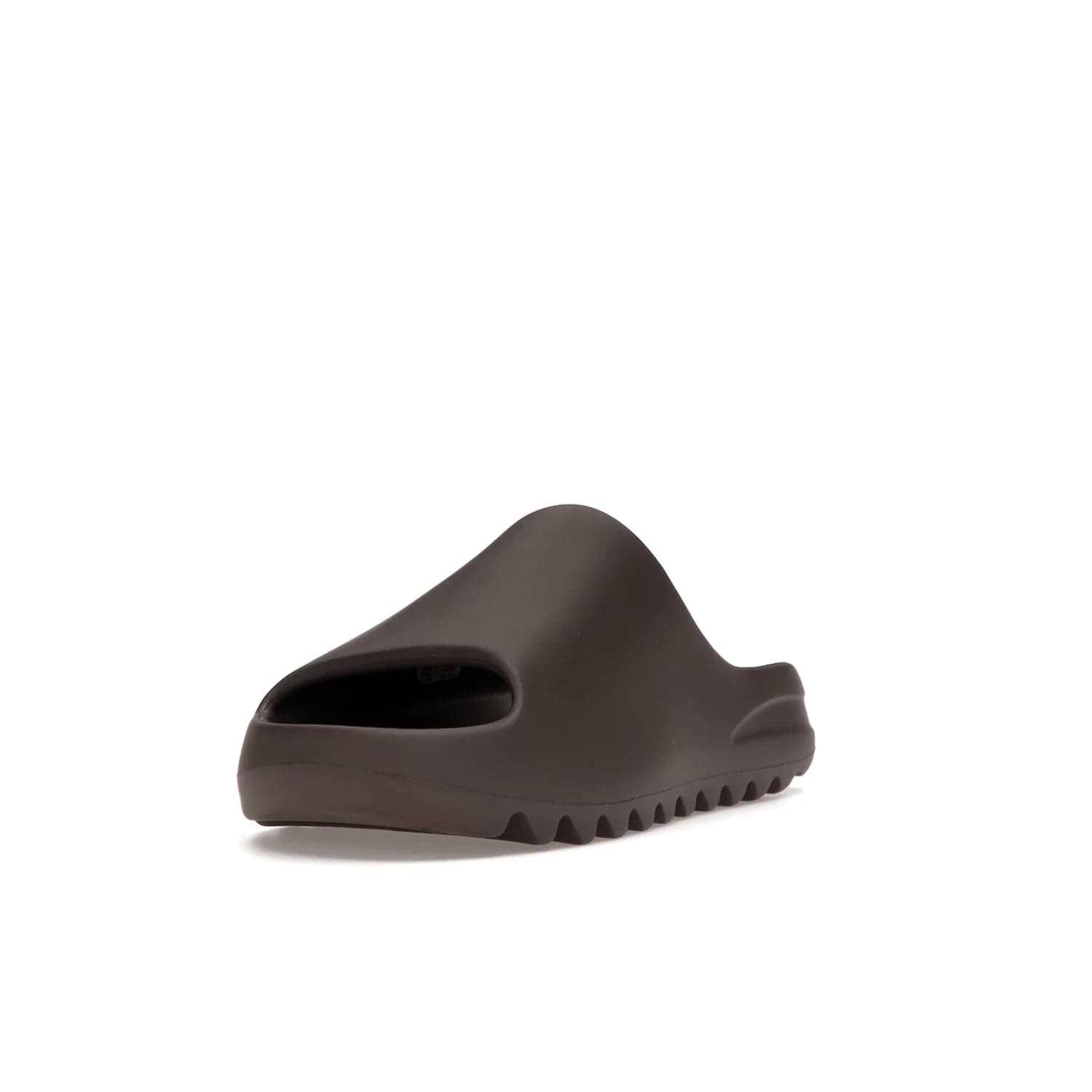 adidas Yeezy Slide Soot - Image 13 - Only at www.BallersClubKickz.com - Shop the Yeezy Slide Soot sneaker by Adidas, a sleek blend of form and function. Monochrome silhouette in Soot/Soot/Soot. Lightweight EVA foam offers comfort and durability. Get the must-have style today.