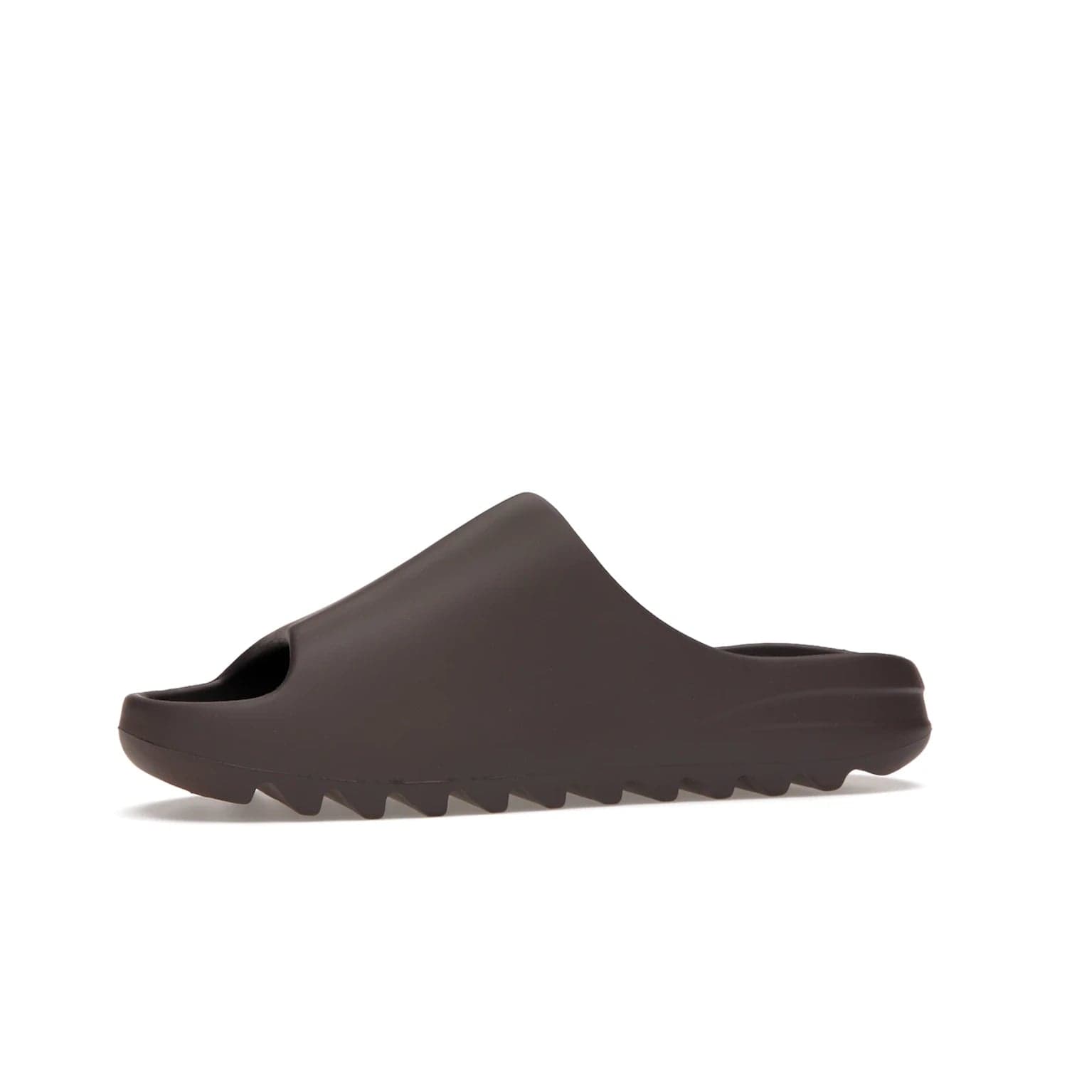 adidas Yeezy Slide Soot - Image 17 - Only at www.BallersClubKickz.com - Shop the Yeezy Slide Soot sneaker by Adidas, a sleek blend of form and function. Monochrome silhouette in Soot/Soot/Soot. Lightweight EVA foam offers comfort and durability. Get the must-have style today.