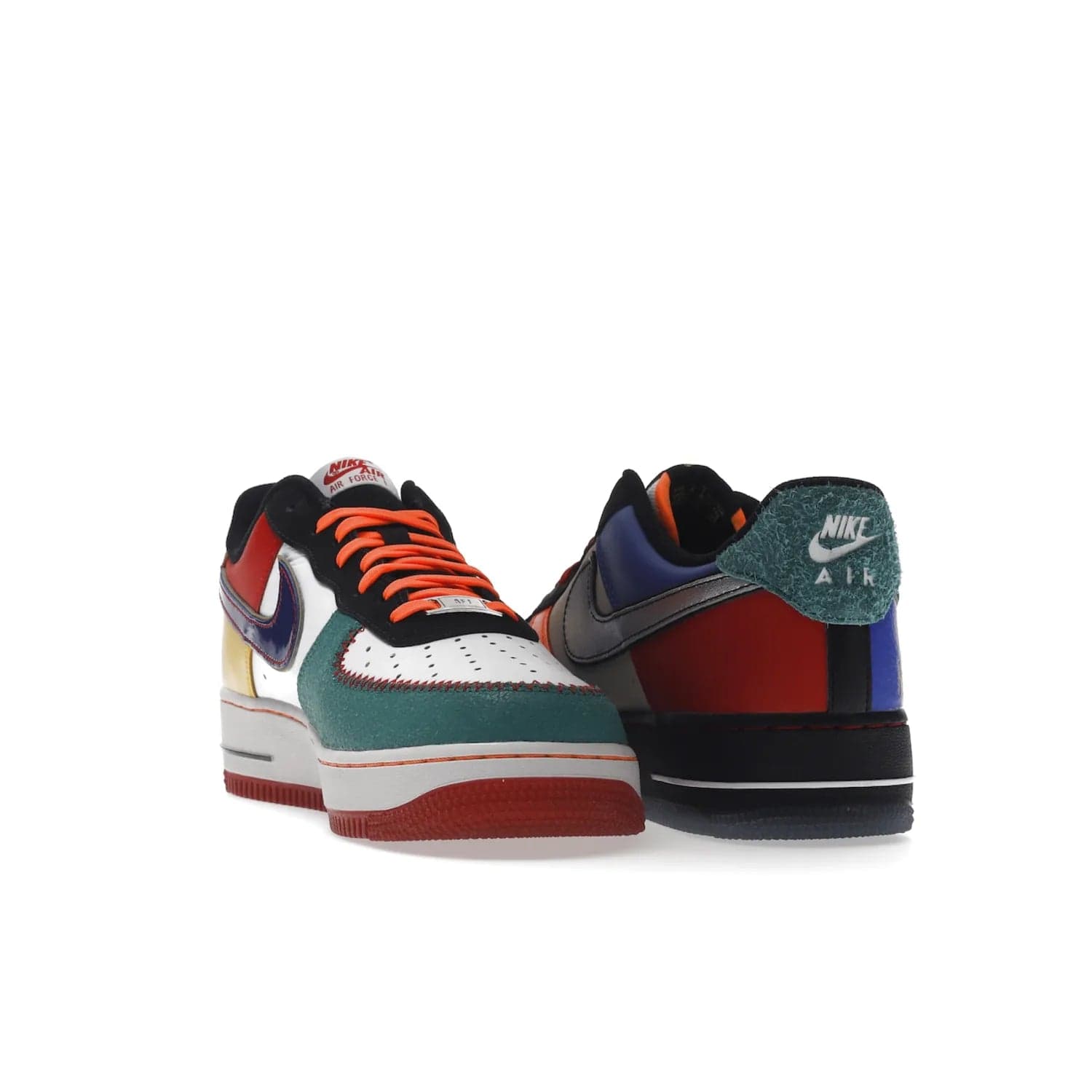 Nike Air Force 1 Low NYC City of Athletes - Image 26 - Only at www.BallersClubKickz.com - Grab the limited edition Nike Air Force 1 Low NYC City of Athletes. This unique design features a combination of leather, suede, denim and basketball synthetic rubber, plus the iconic white & black midsole with semi-translucent outsoles. Released in Oct 2019 - these eye-catching sneakers complete any look.