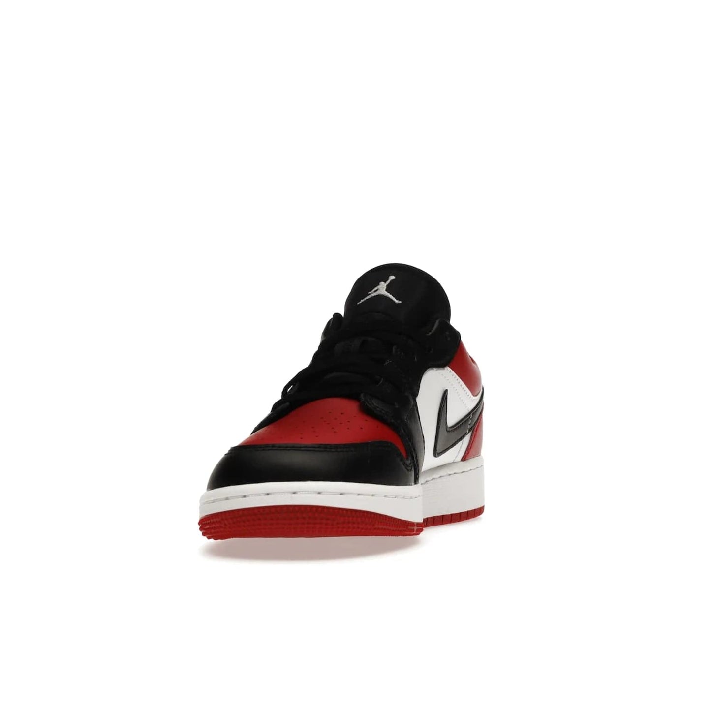 Jordan 1 Low Bred Toe (GS) - Image 12 - Only at www.BallersClubKickz.com - #
Iconic sneaker from Jordan brand with classic colorway, unique detailing & Air Jordan Wings logo. Step into the shoes of the greats with the Jordan 1 Low Bred Toe GS!