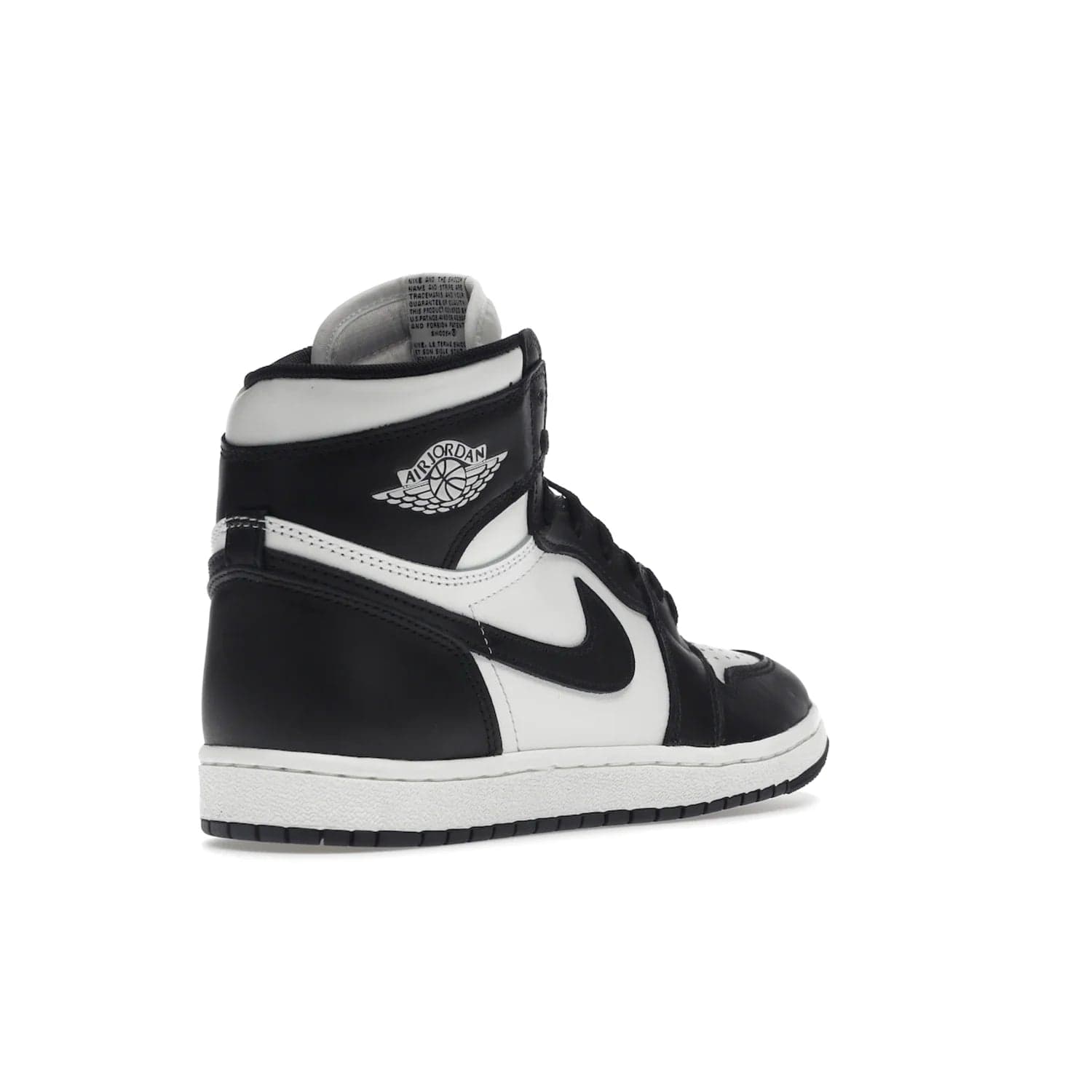 Jordan 1 Retro High 85 Black White (2023) - Image 32 - Only at www.BallersClubKickz.com - Brand new Jordan 1 Retro High 85 Black White (2023) now available. A classic color scheme of black and white leather uppers with signature Nike Air logo on the tongue. Must-have for any Air Jordan fan. Available February 15, 2023.