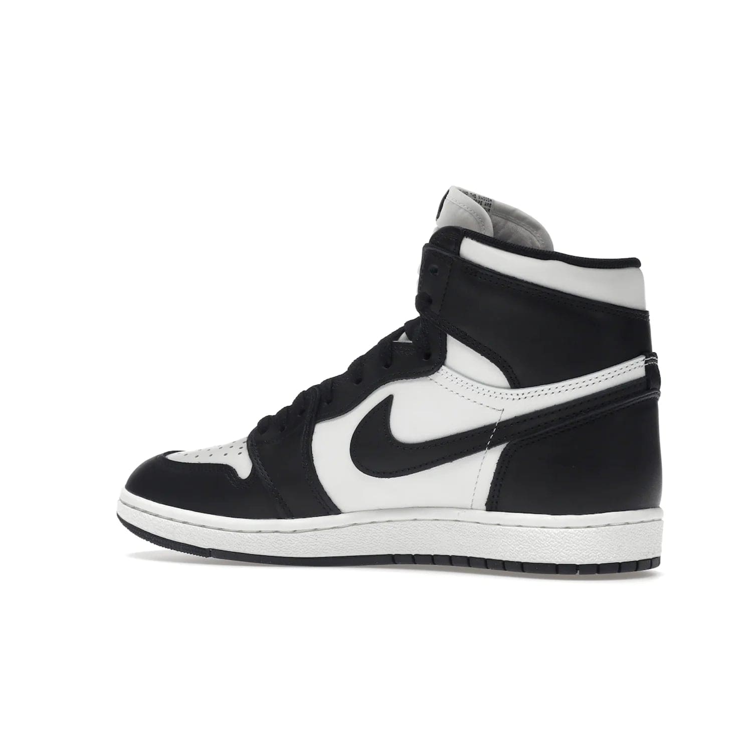 Jordan 1 Retro High 85 Black White (2023) - Image 22 - Only at www.BallersClubKickz.com - Brand new Jordan 1 Retro High 85 Black White (2023) now available. A classic color scheme of black and white leather uppers with signature Nike Air logo on the tongue. Must-have for any Air Jordan fan. Available February 15, 2023.