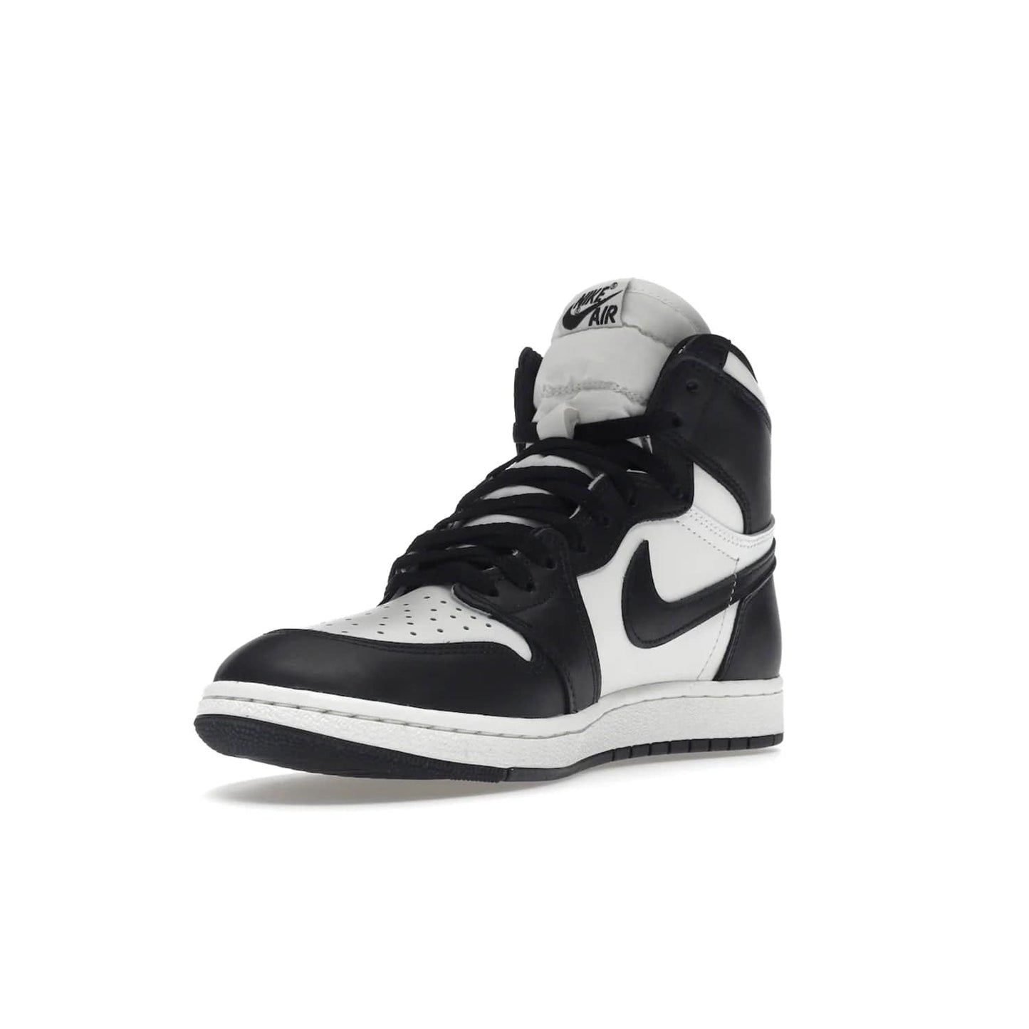 Jordan 1 Retro High 85 Black White (2023) - Image 14 - Only at www.BallersClubKickz.com - Brand new Jordan 1 Retro High 85 Black White (2023) now available. A classic color scheme of black and white leather uppers with signature Nike Air logo on the tongue. Must-have for any Air Jordan fan. Available February 15, 2023.