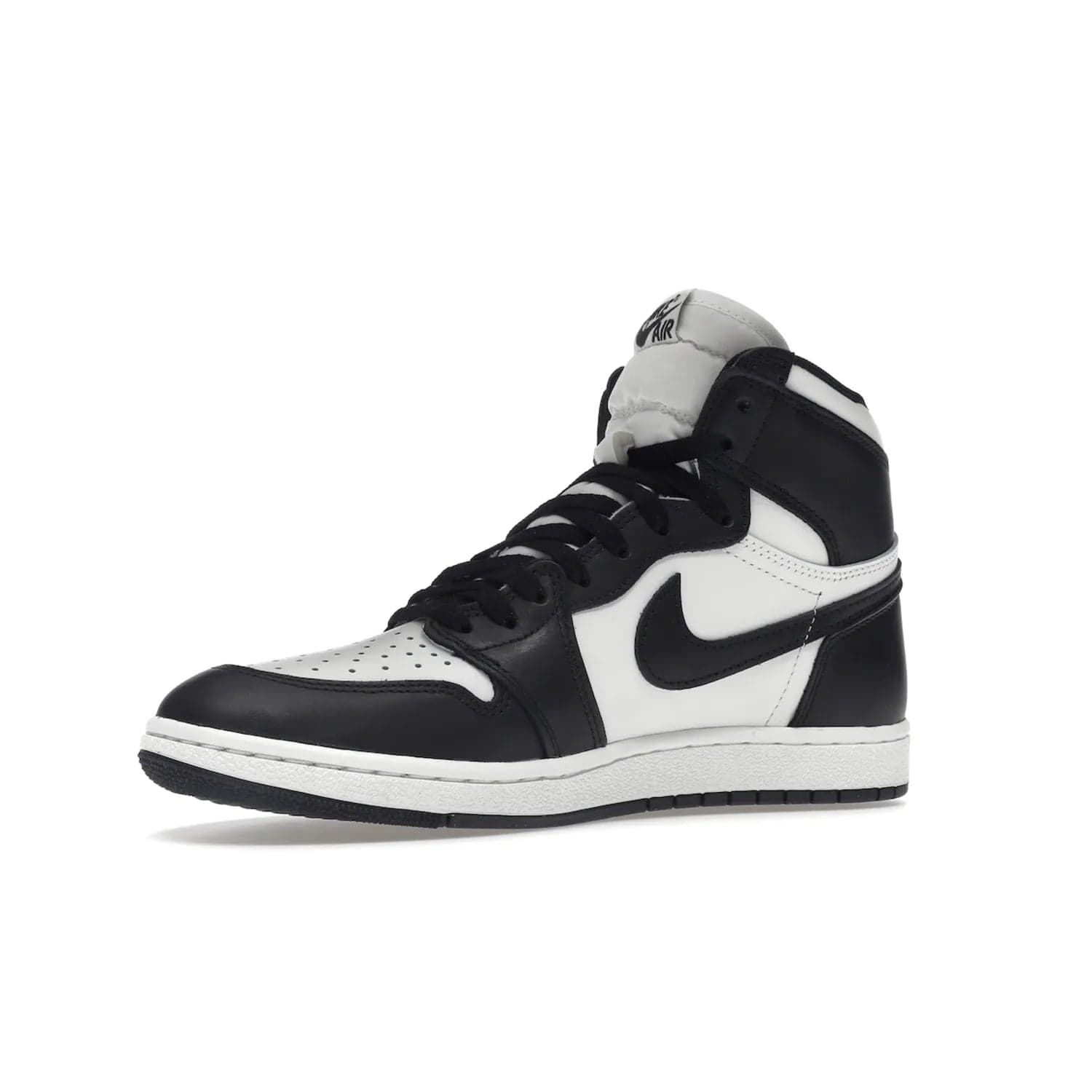 Jordan 1 Retro High 85 Black White (2023) - Image 16 - Only at www.BallersClubKickz.com - Brand new Jordan 1 Retro High 85 Black White (2023) now available. A classic color scheme of black and white leather uppers with signature Nike Air logo on the tongue. Must-have for any Air Jordan fan. Available February 15, 2023.