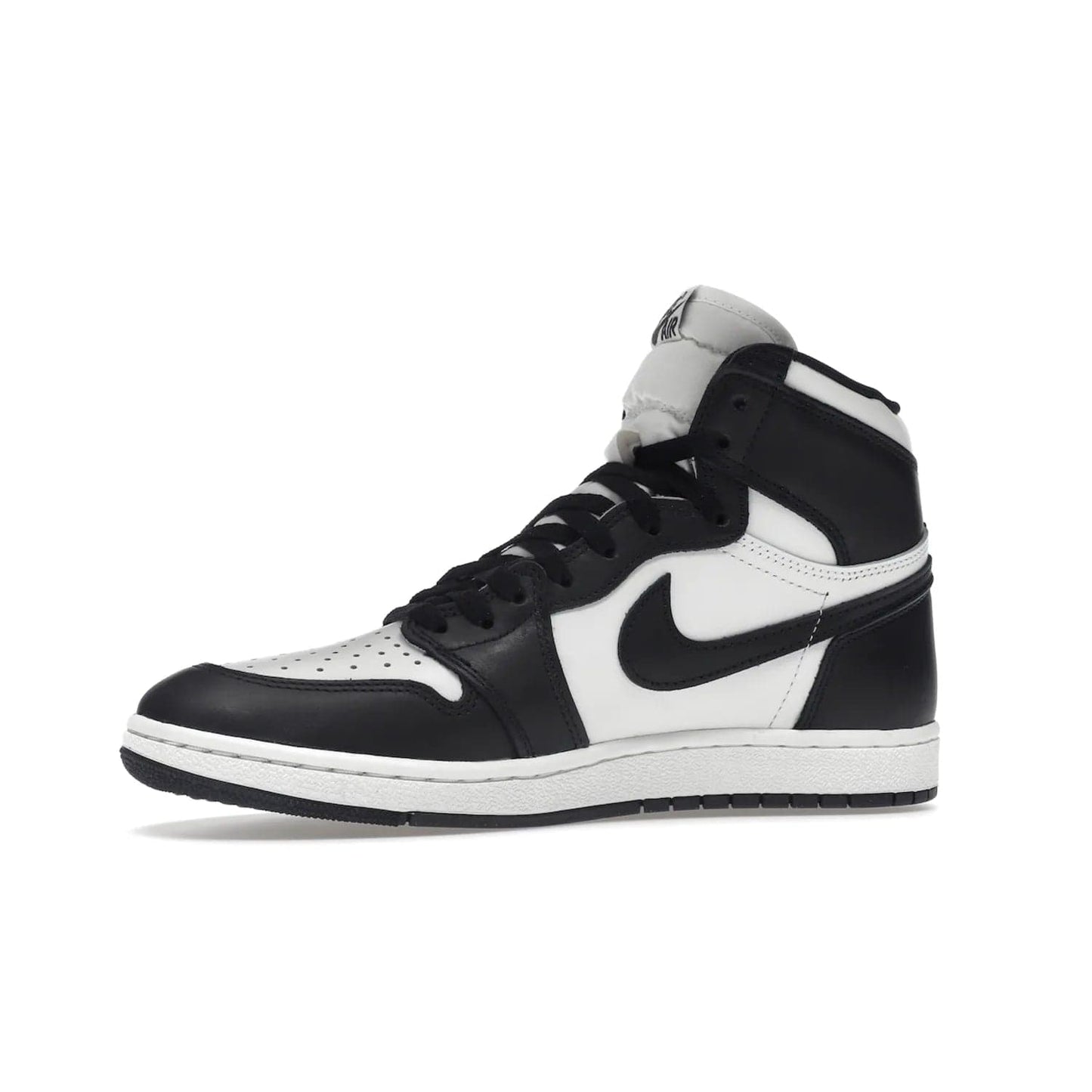 Jordan 1 Retro High 85 Black White (2023) - Image 17 - Only at www.BallersClubKickz.com - Brand new Jordan 1 Retro High 85 Black White (2023) now available. A classic color scheme of black and white leather uppers with signature Nike Air logo on the tongue. Must-have for any Air Jordan fan. Available February 15, 2023.