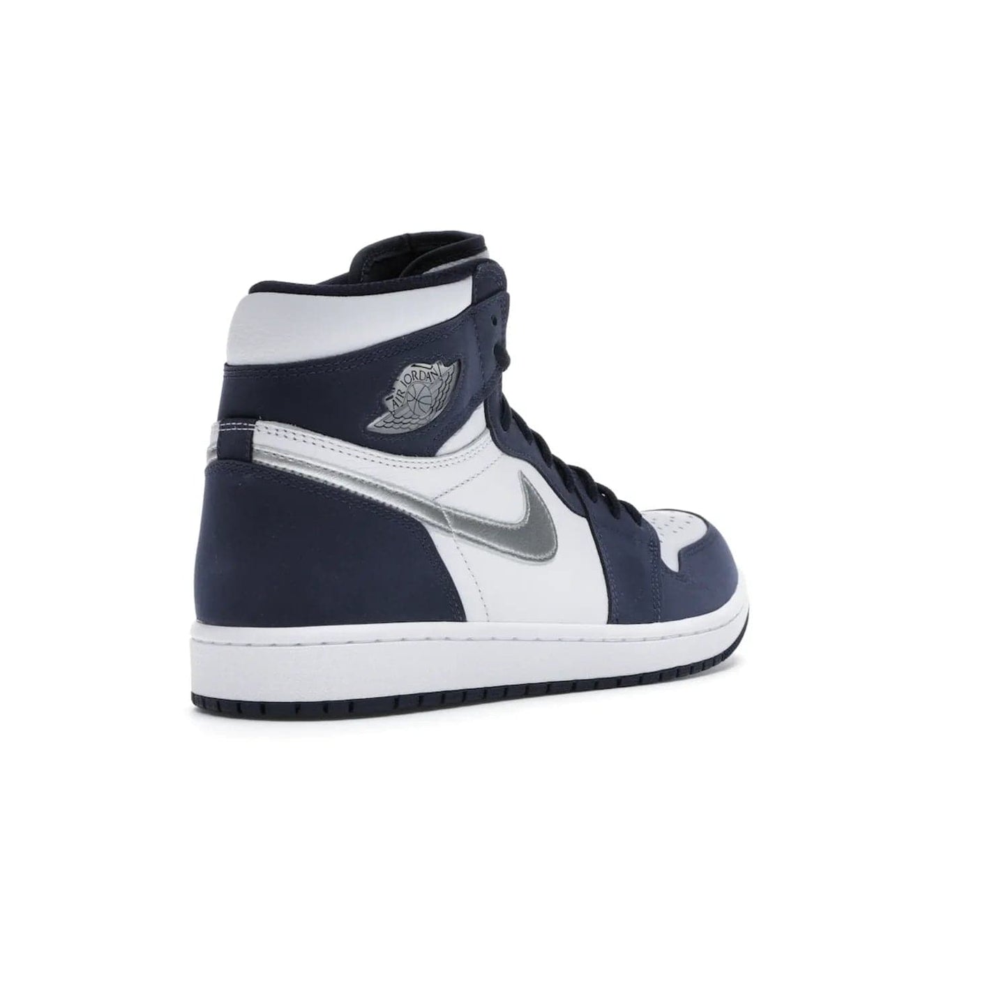 Jordan 1 Retro High COJP Midnight Navy (2020) - Image 32 - Only at www.BallersClubKickz.com - Air Jordan 1 Retro High COJP Midnight Navy - Iconic silhouette updated with a modern touch. Be ahead of the game with this timeless style. Get it now.